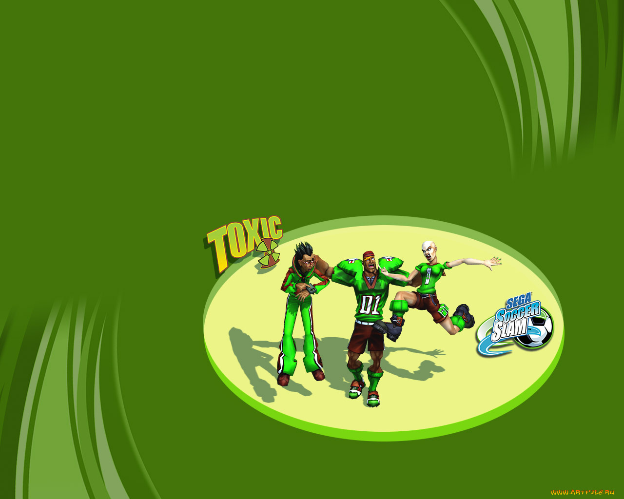 видео, игры, sega, soccer, slam