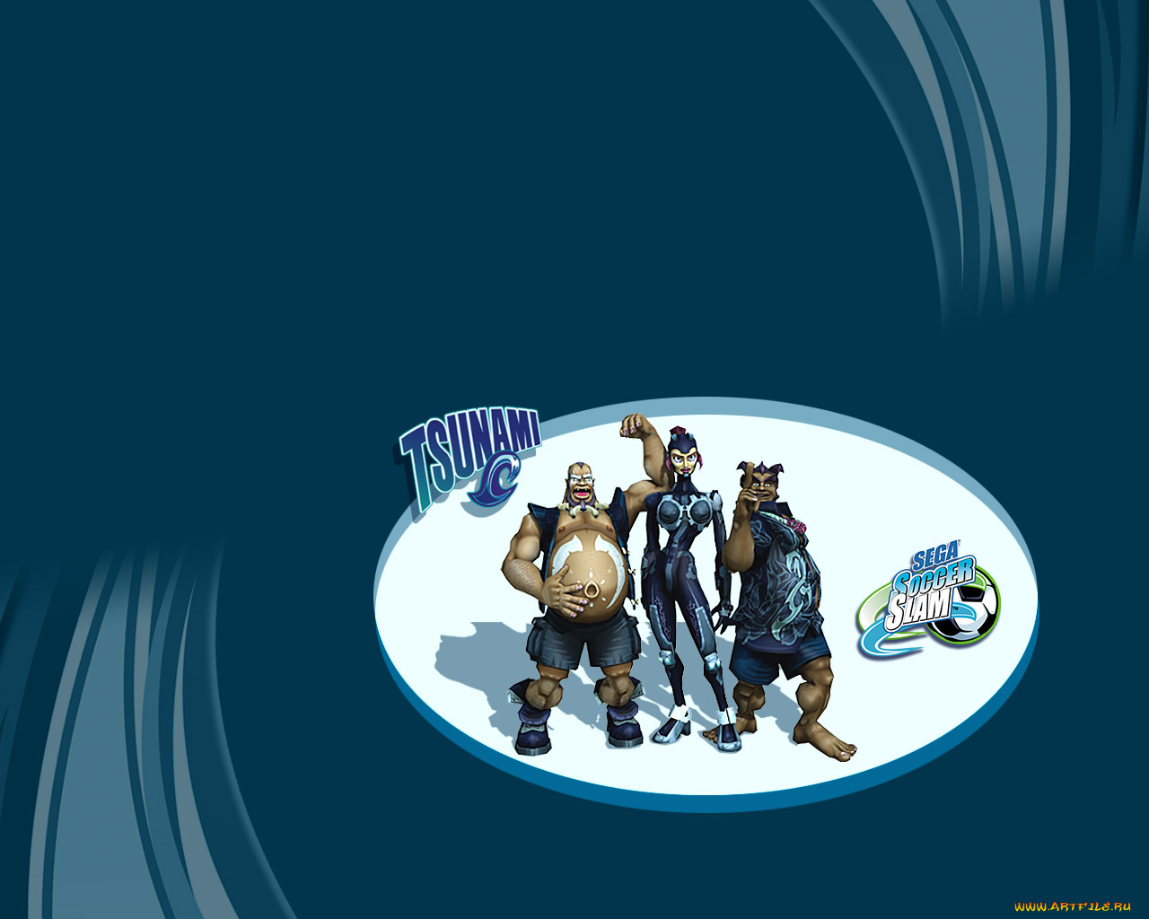 видео, игры, sega, soccer, slam