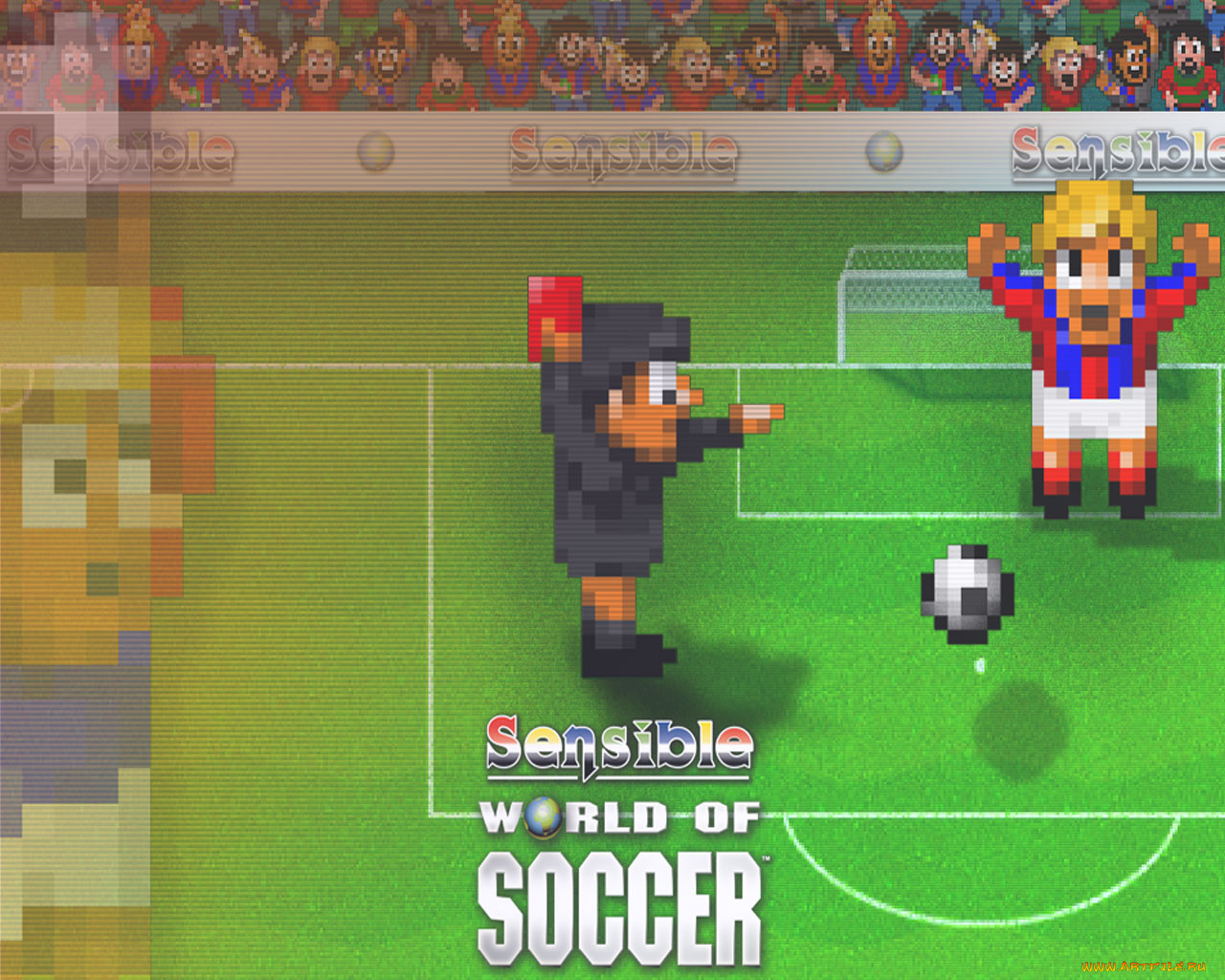 видео, игры, sensible, world, of, soccer