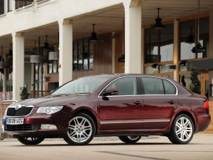 обоя автомобили, skoda, superb