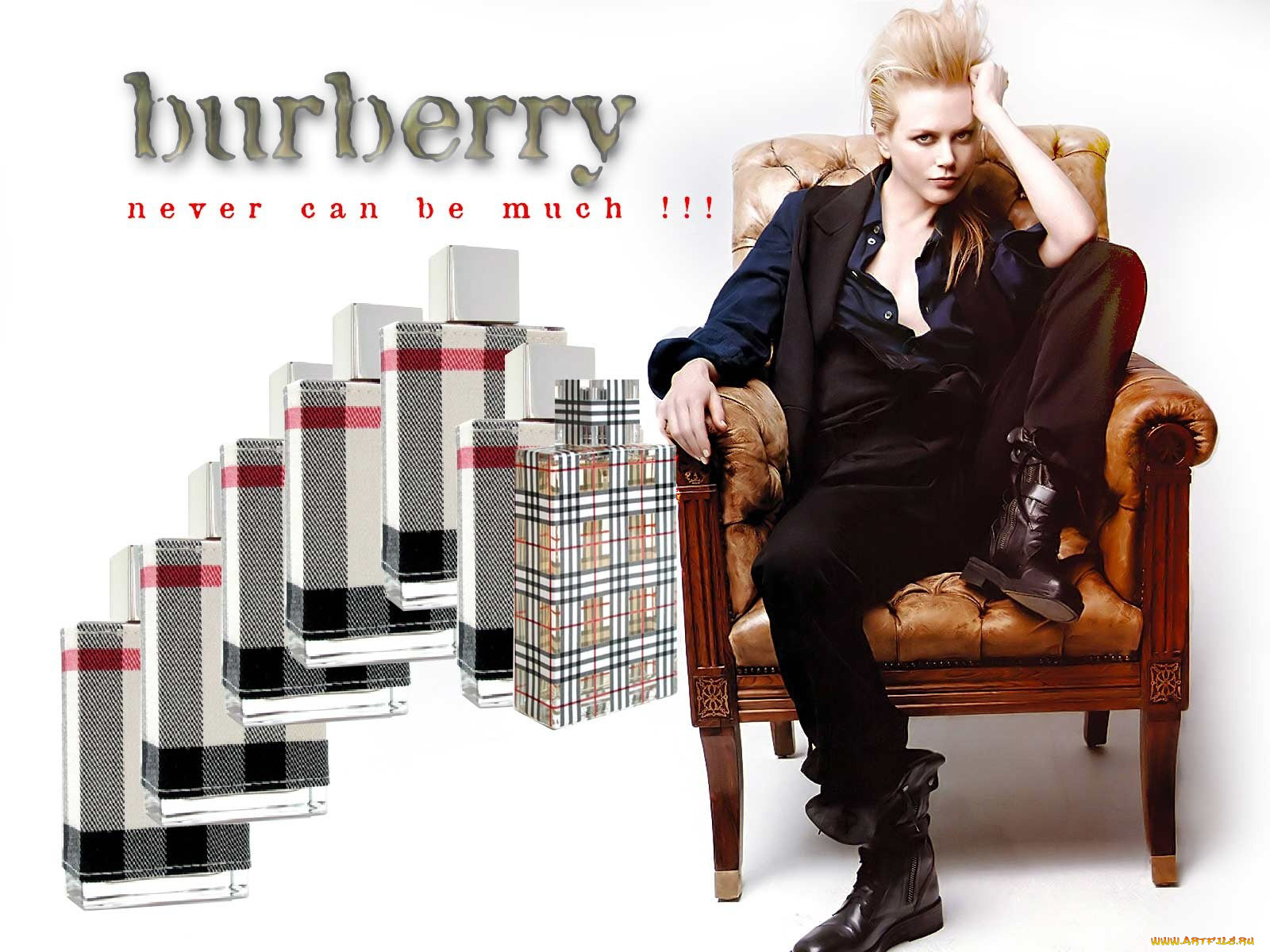 бренды, burberry, кресло, блондинка