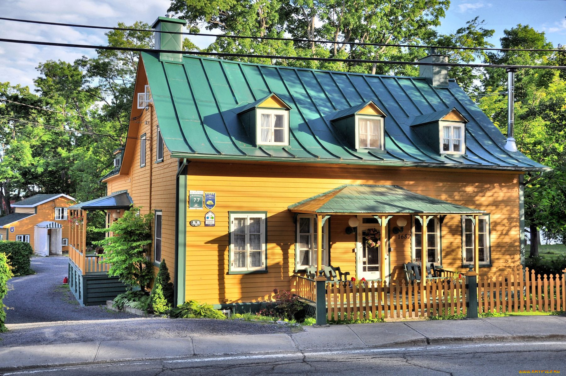 города, здания, дома, квебек