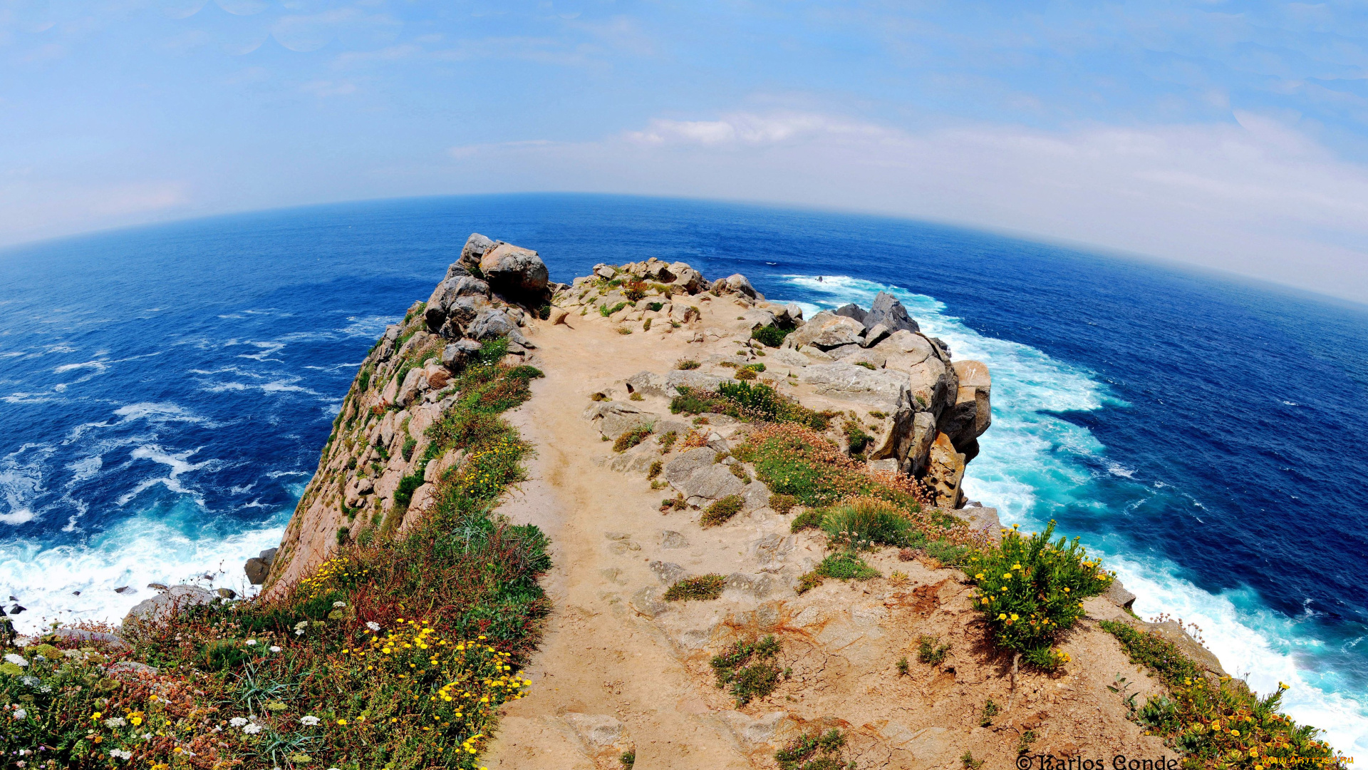 природа, побережье, маньон, галисия, испания