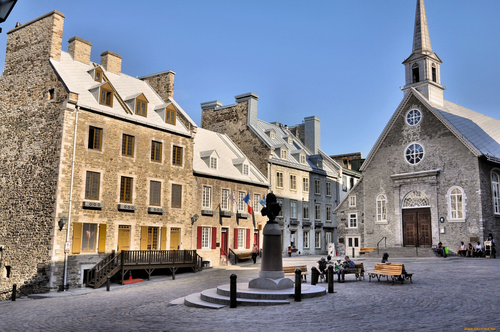 города, улицы, площади, набережные, квебек