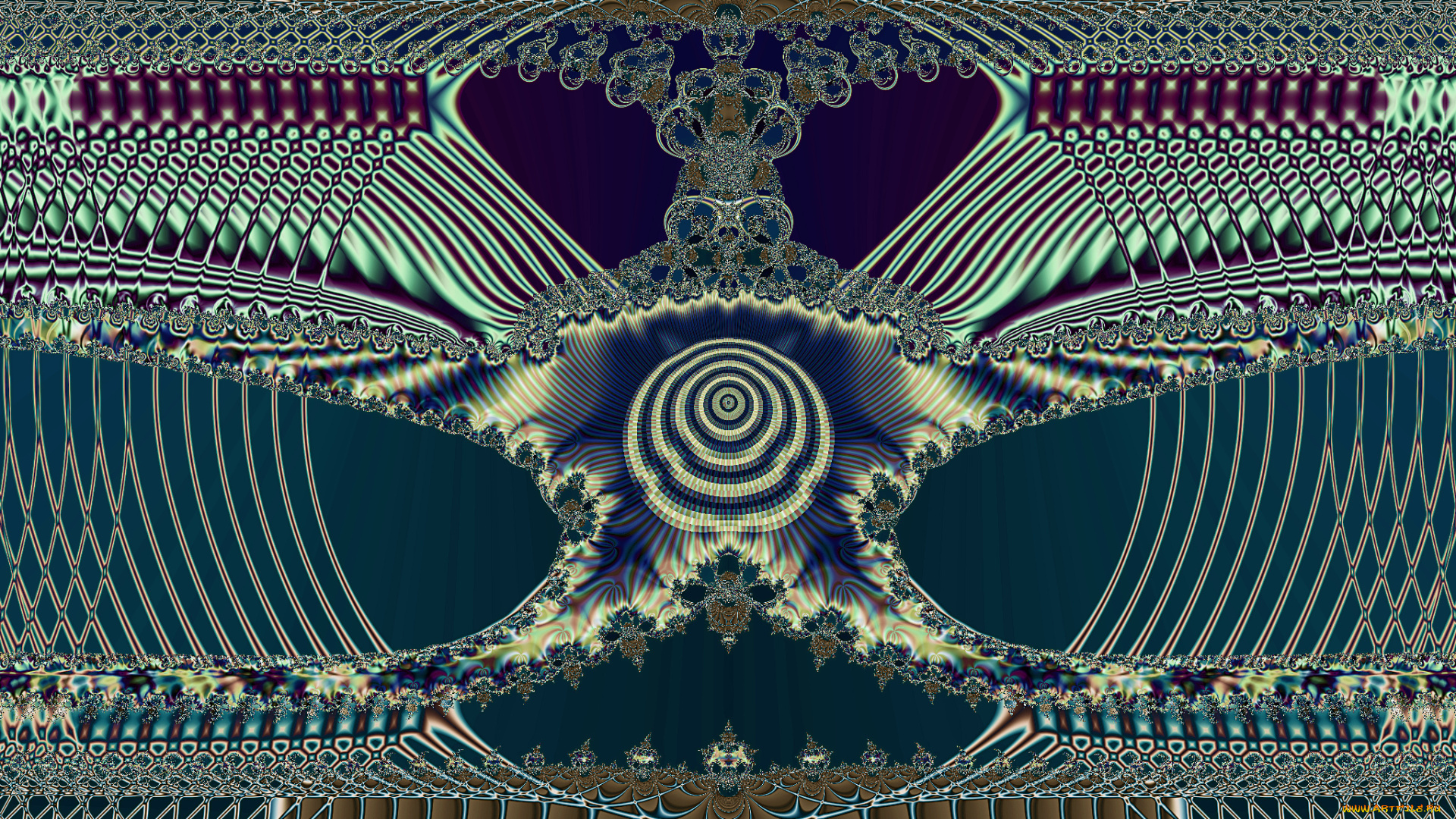 3д, графика, fractal, фракталы, фон, цвет, узор