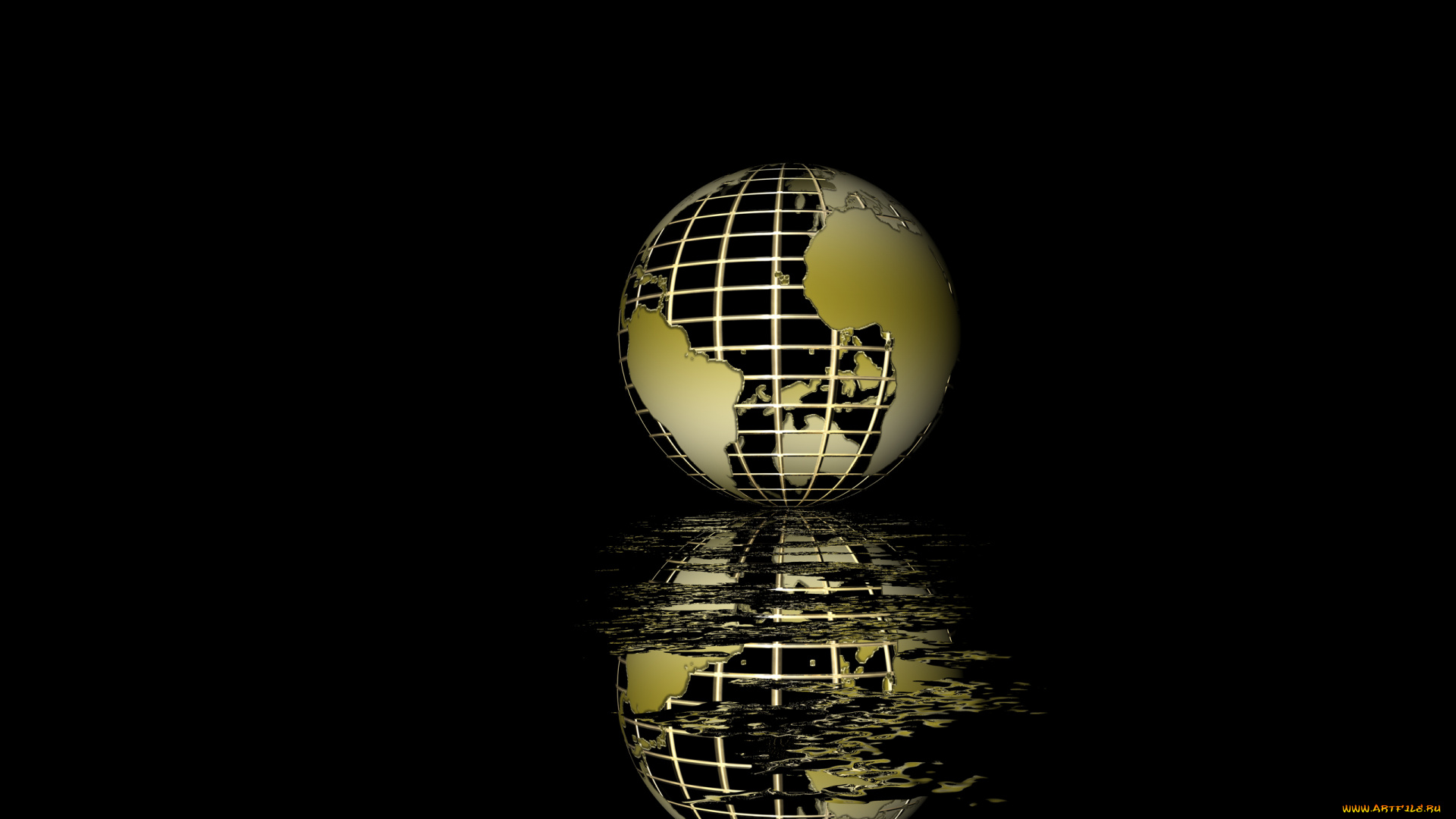 3д, графика, шары, 3d, фон, шар, земной