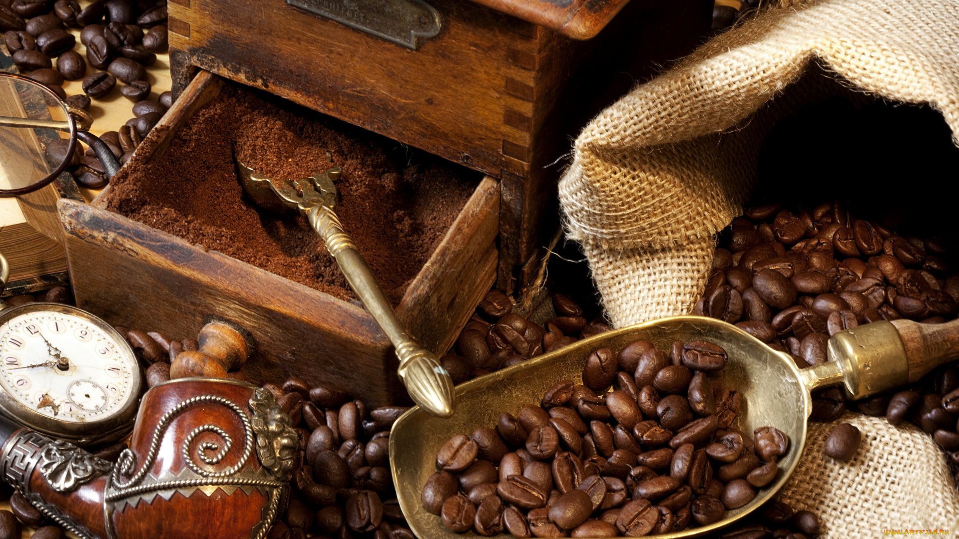 еда, кофе, кофейные, зёрна, напиток, богов