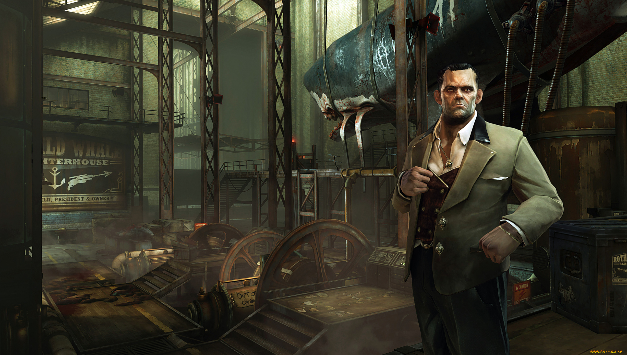 dishonored, the, knife, of, dunwall, видео, игры, action