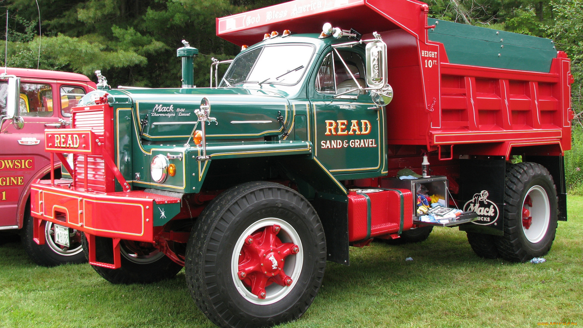 1961, mack, truck, model, b-81, автомобили, mack, trucks, inc, тяжелые, сша, грузовики