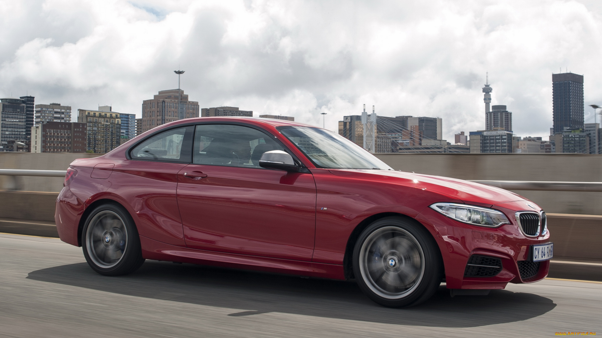 автомобили, bmw, m235i, coupе, za-spec, f22, 2014, красный