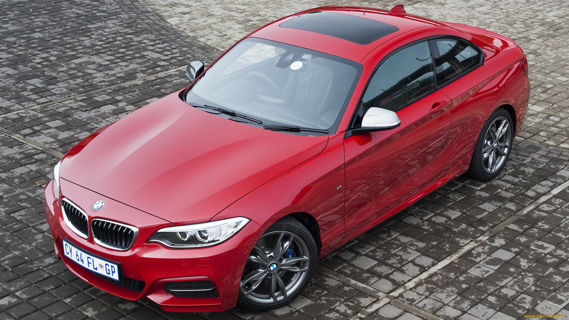 автомобили, bmw, m235i, coupе, za-spec, f22, 2014, красный