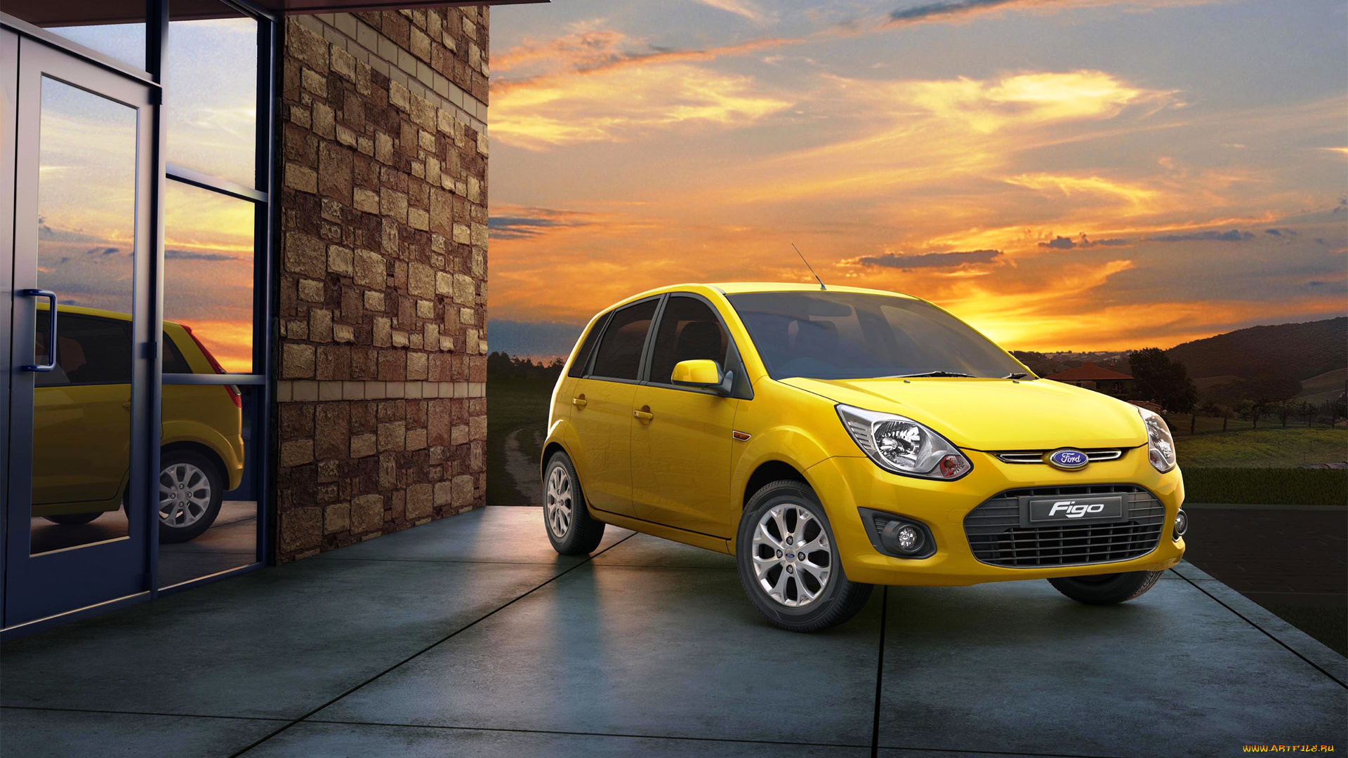 автомобили, ford, figo