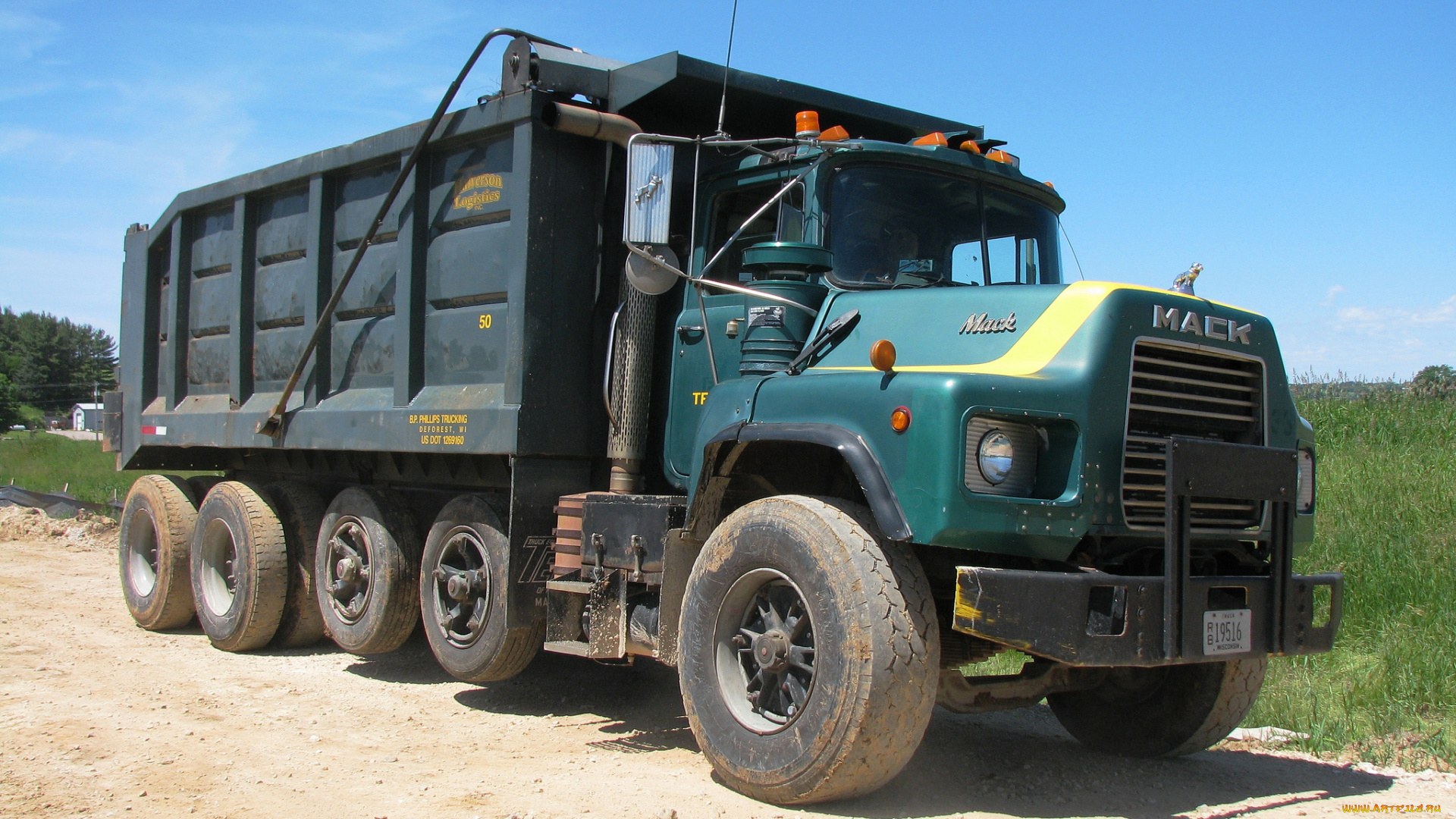 dm, model, mack, truck, автомобили, mack, сша, грузовики, тяжелые, inc, trucks