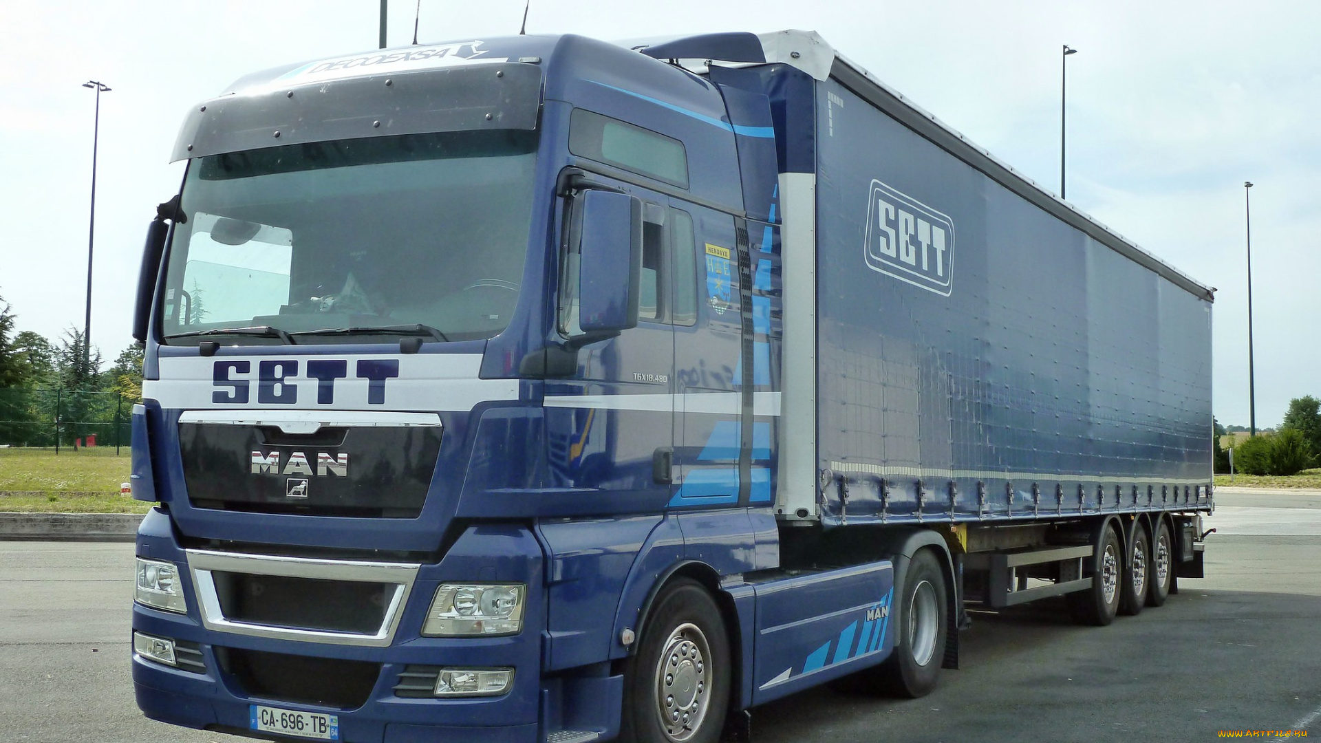 man, автомобили, контейнеровоз, тягач, грузовик