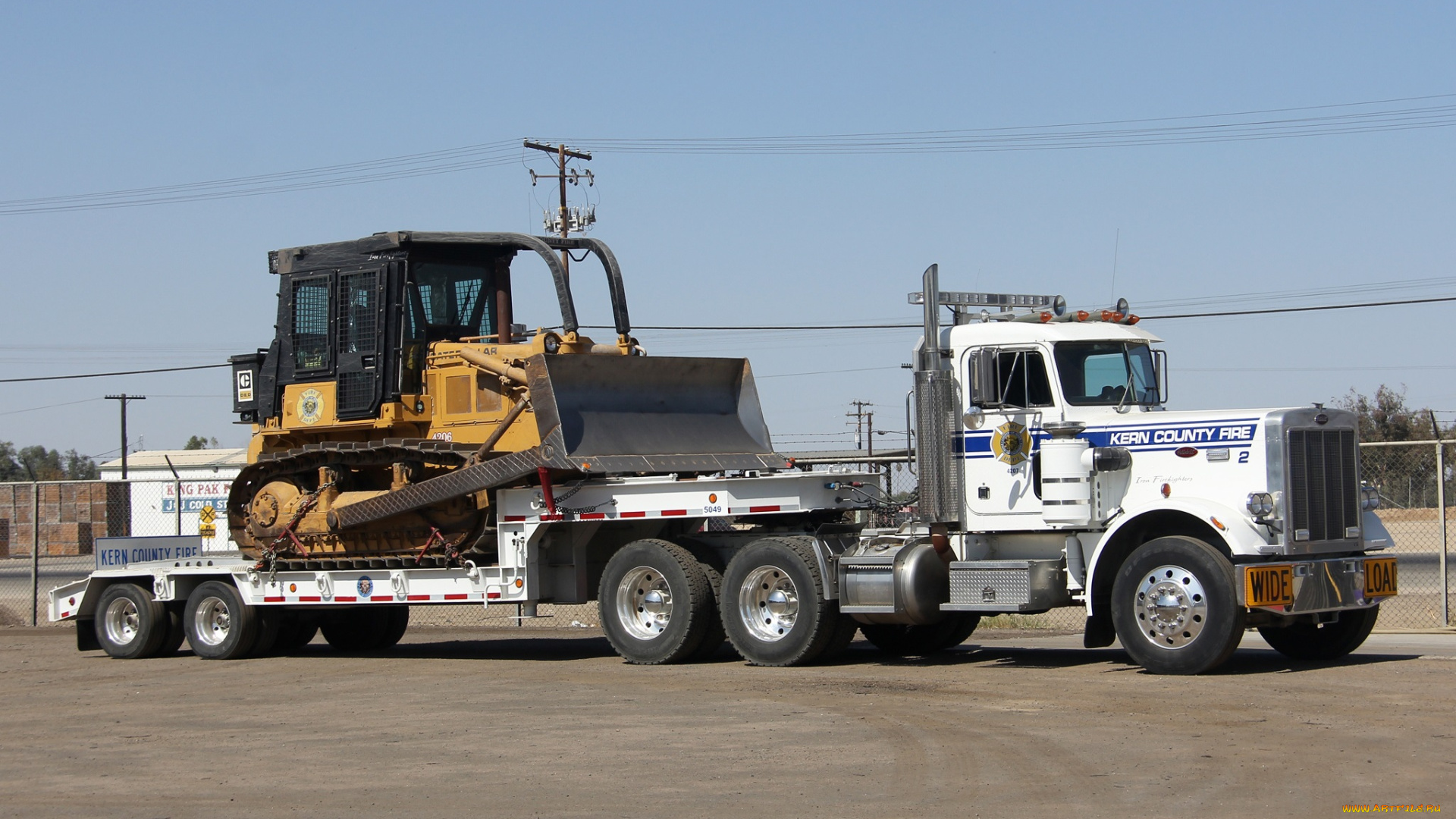 техника, бульдозеры, на, гусенецах, тягач, бульдозер, трансопртировка