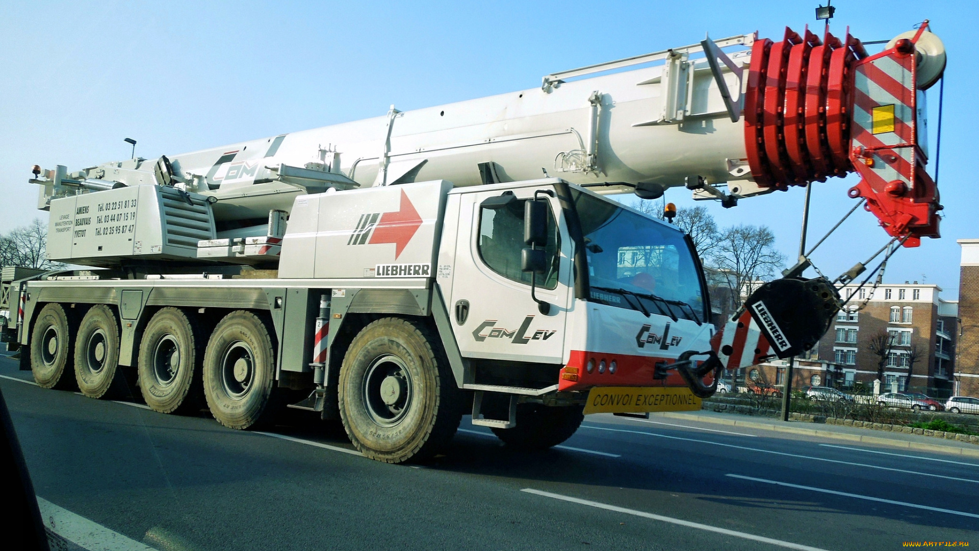 техника, краны, автошасси, кран