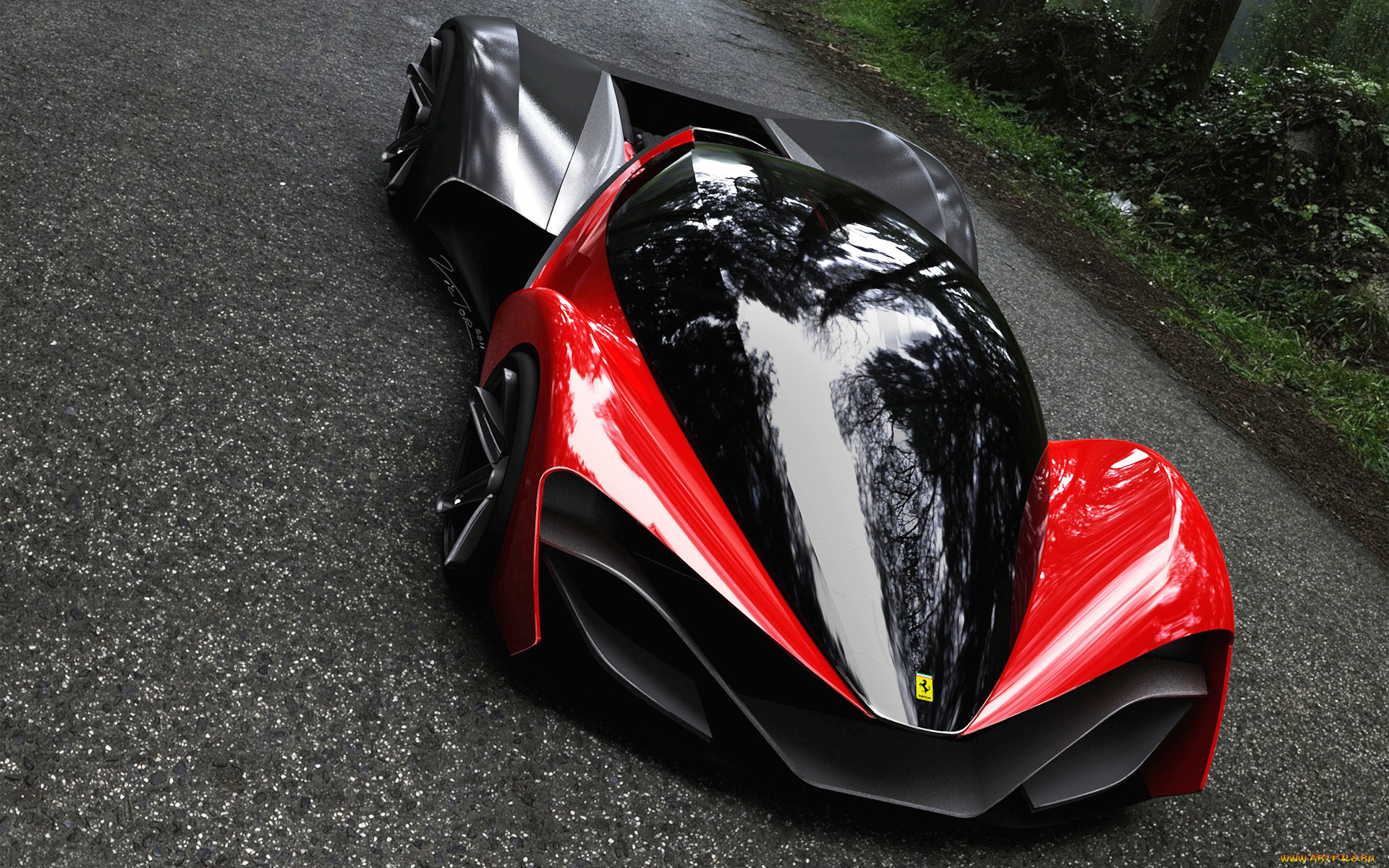 автомобили, 3д, 3d