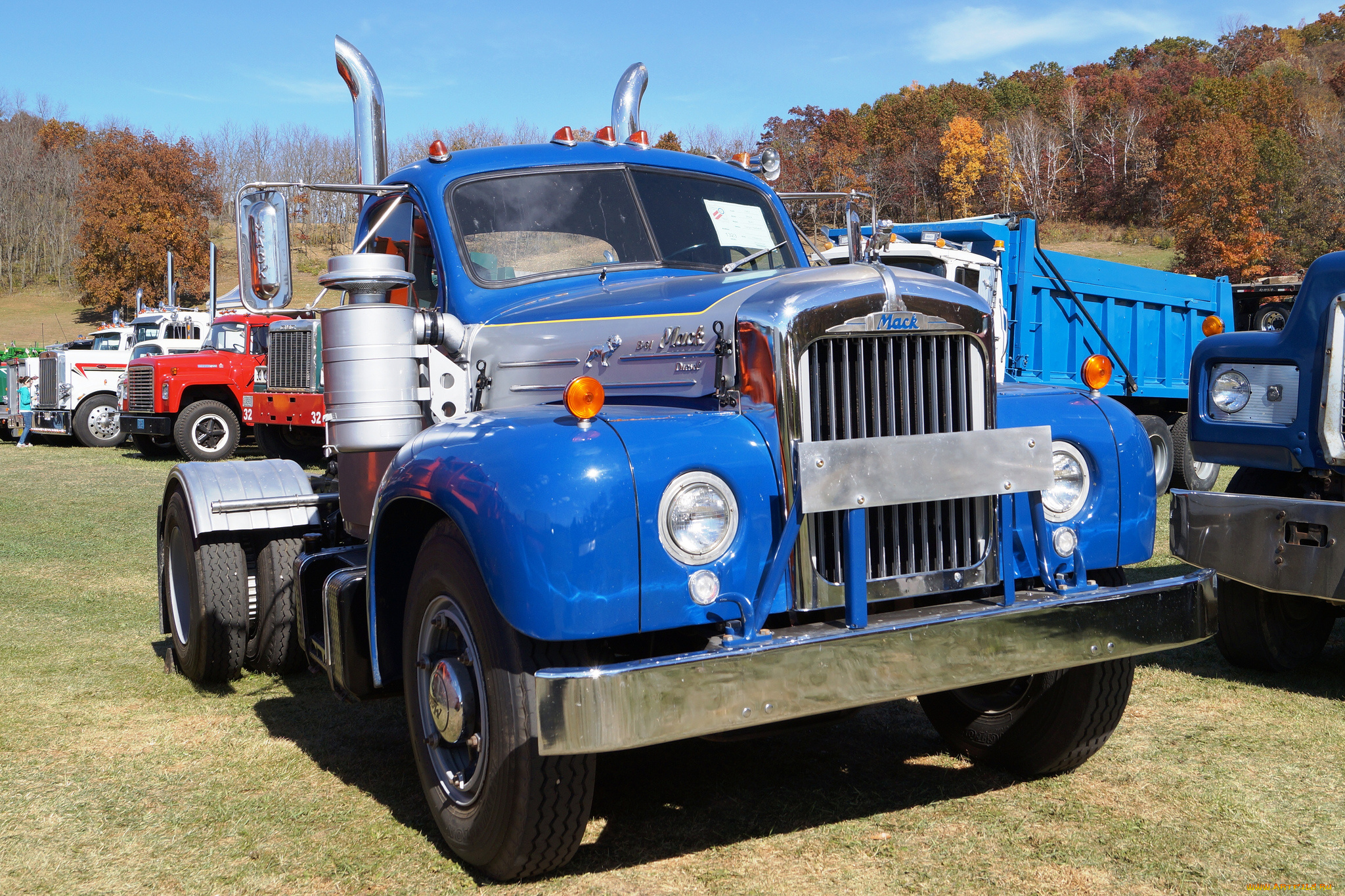 1963, mack, b-61, автомобили, mack, сша, грузовики, тяжелые, inc, trucks