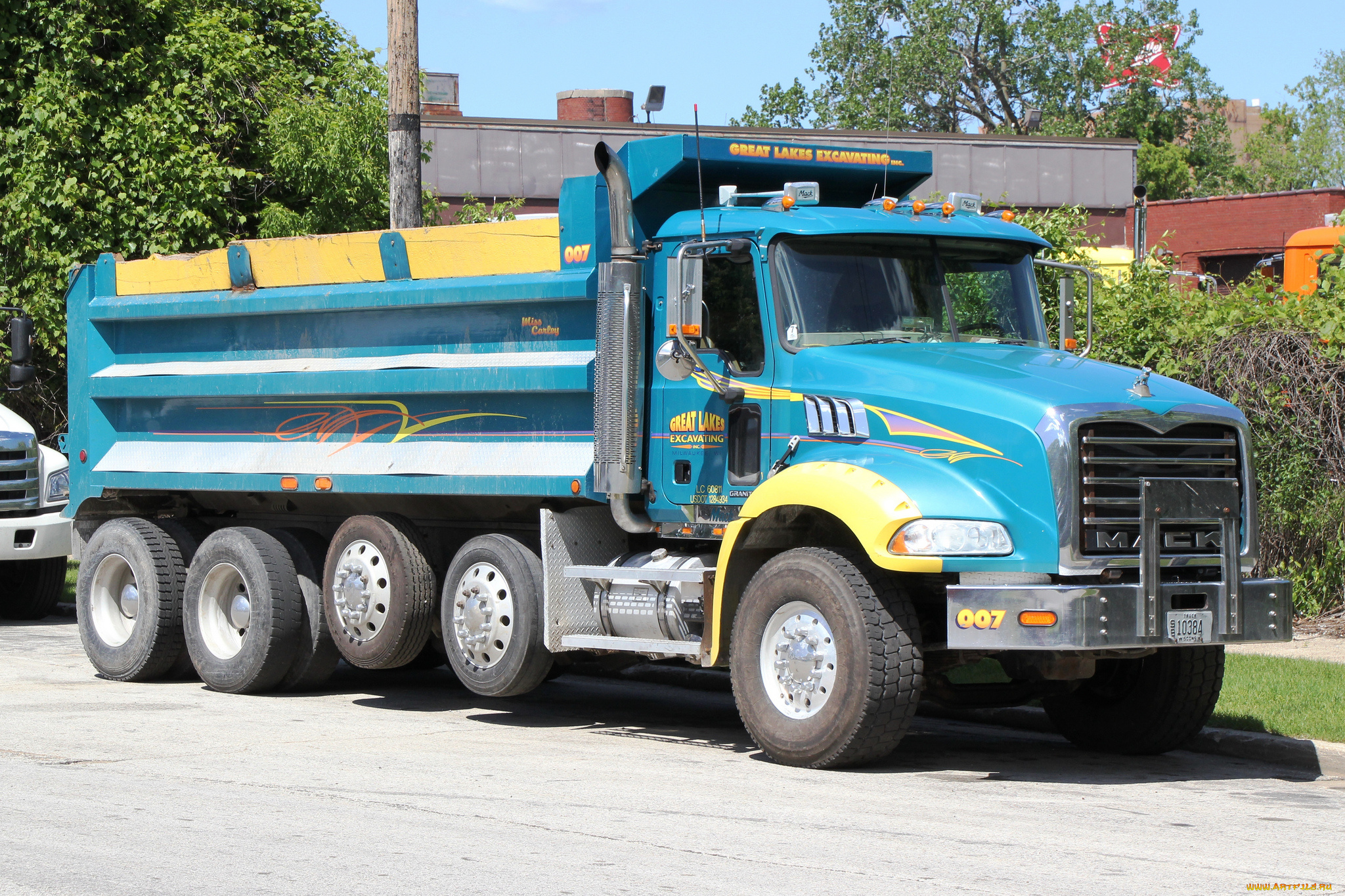 mack, granite, автомобили, mack, сша, грузовики, тяжелые, inc, trucks