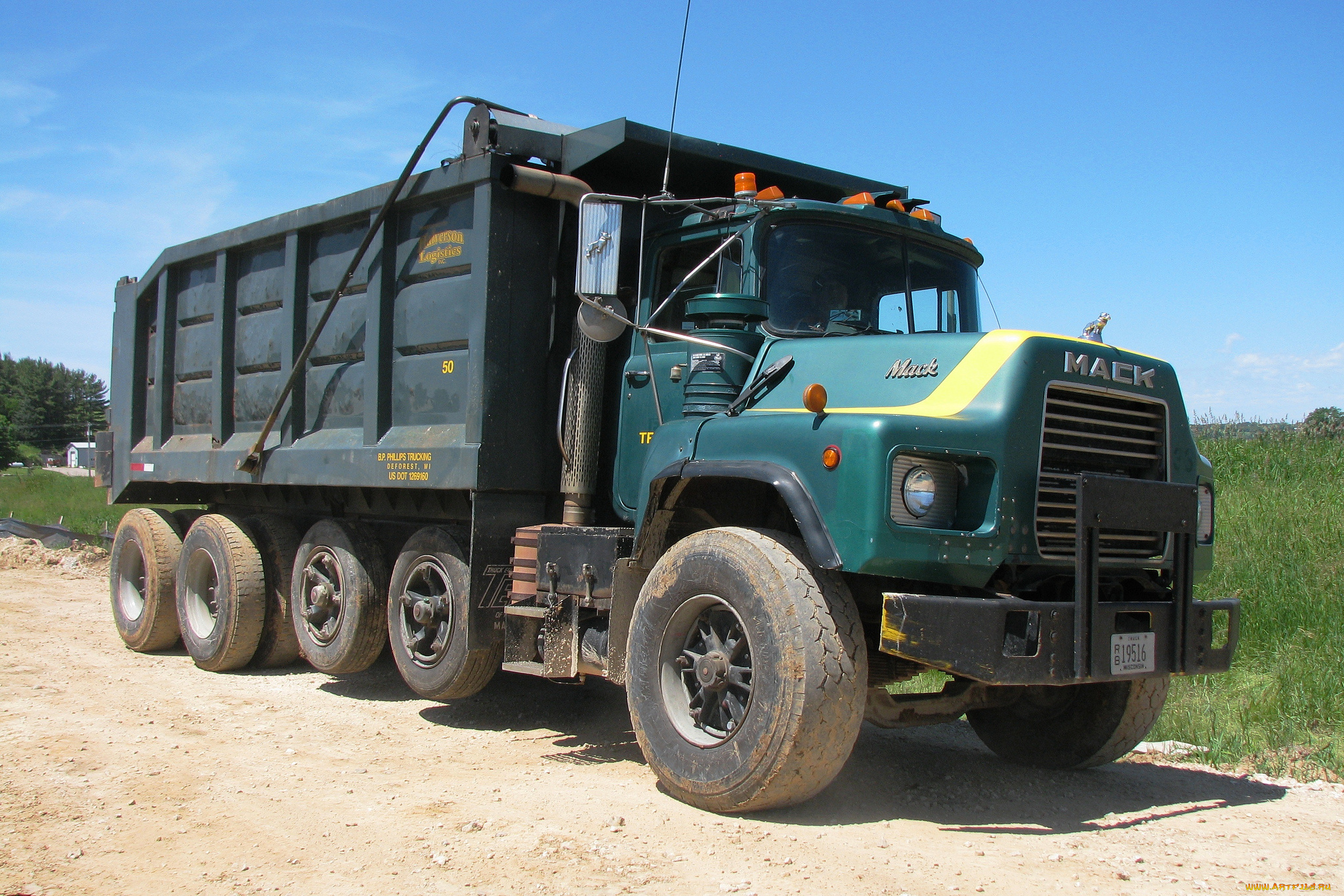 dm, model, mack, truck, автомобили, mack, сша, грузовики, тяжелые, inc, trucks