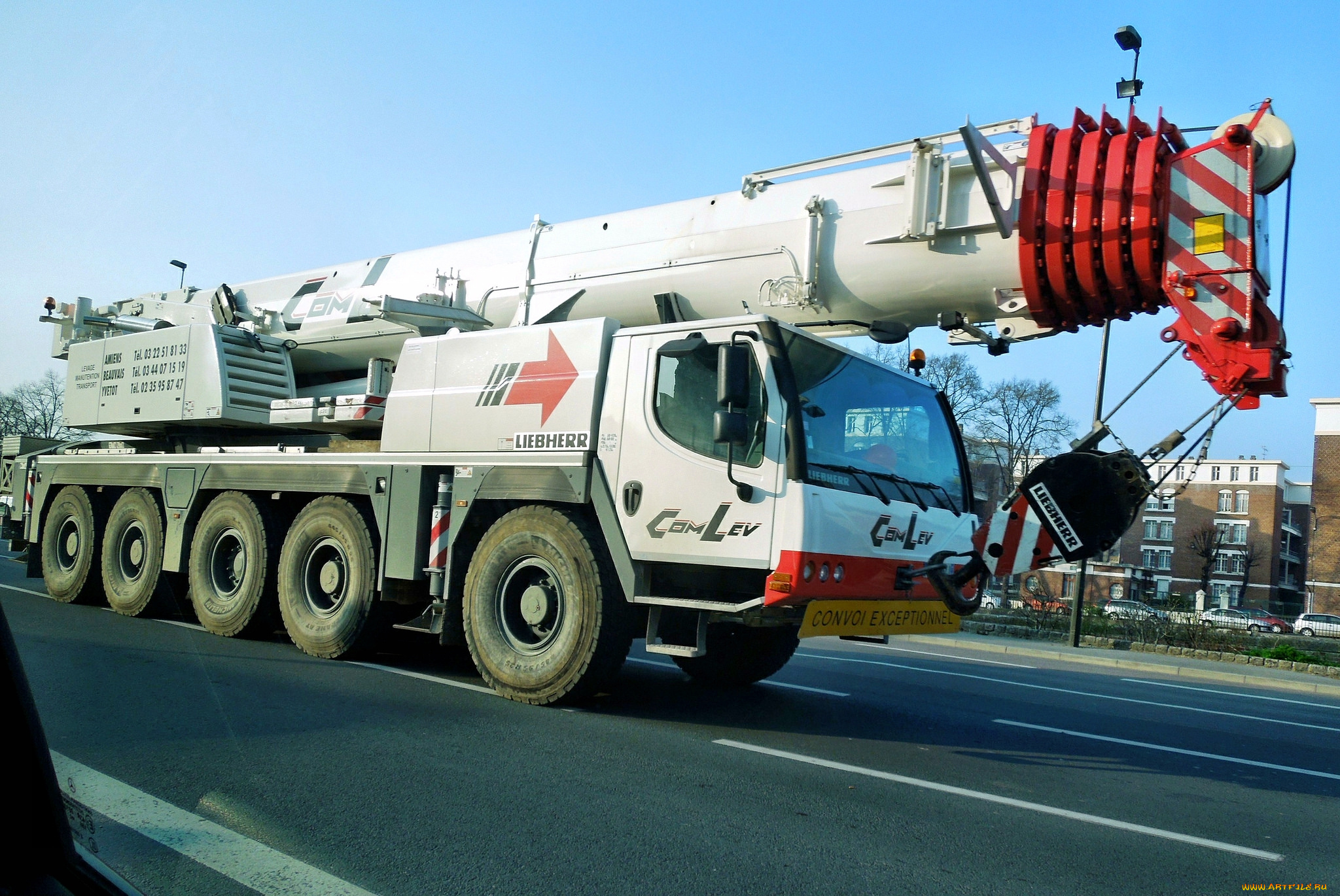 техника, краны, автошасси, кран