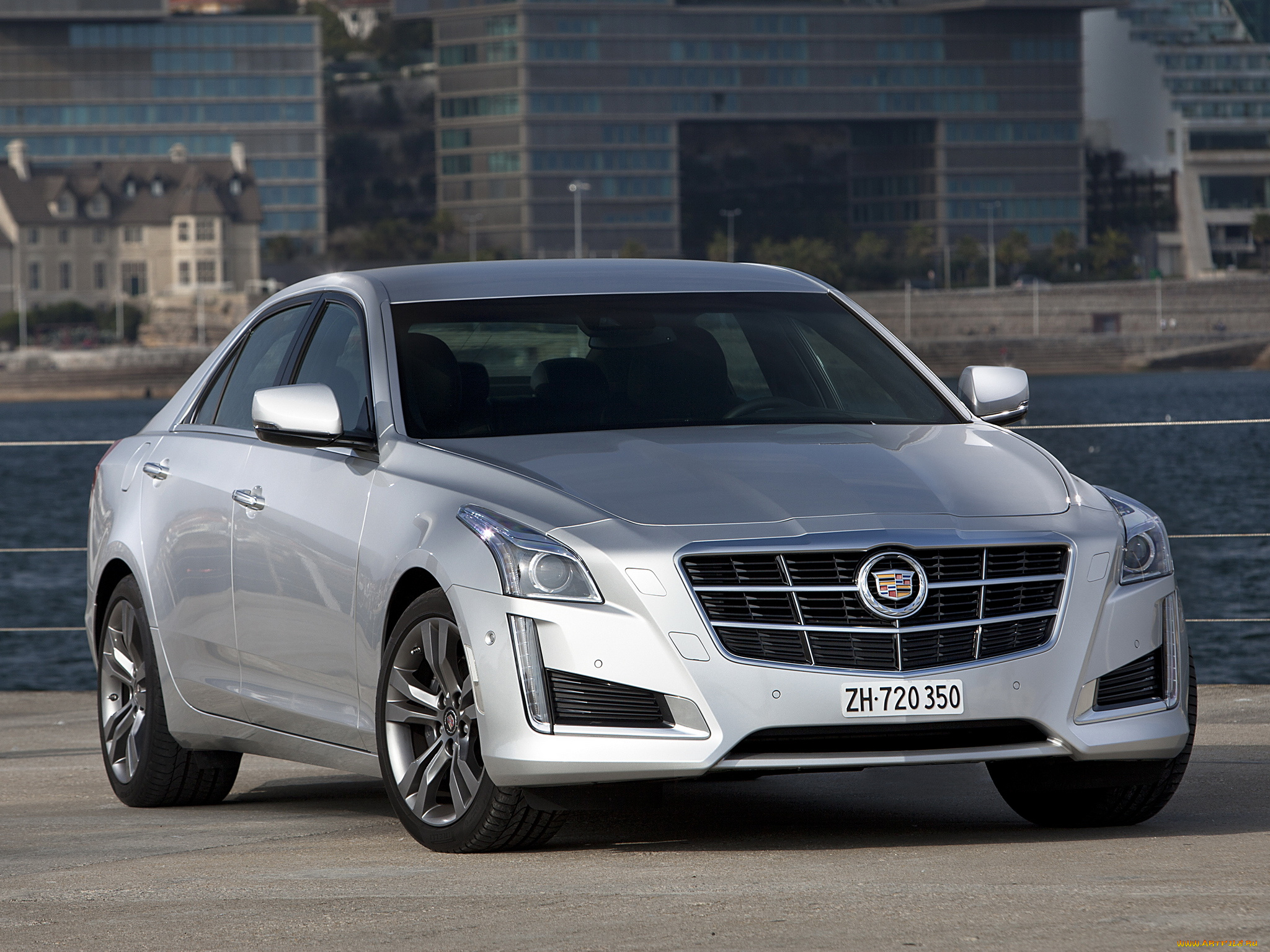 автомобили, cadillac, 2014, светлый, eu-spec, cts