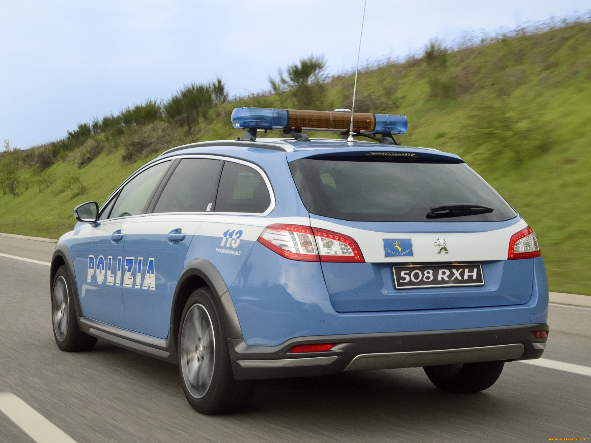 автомобили, полиция, peugeot, 508, rxh, polizia, 2014