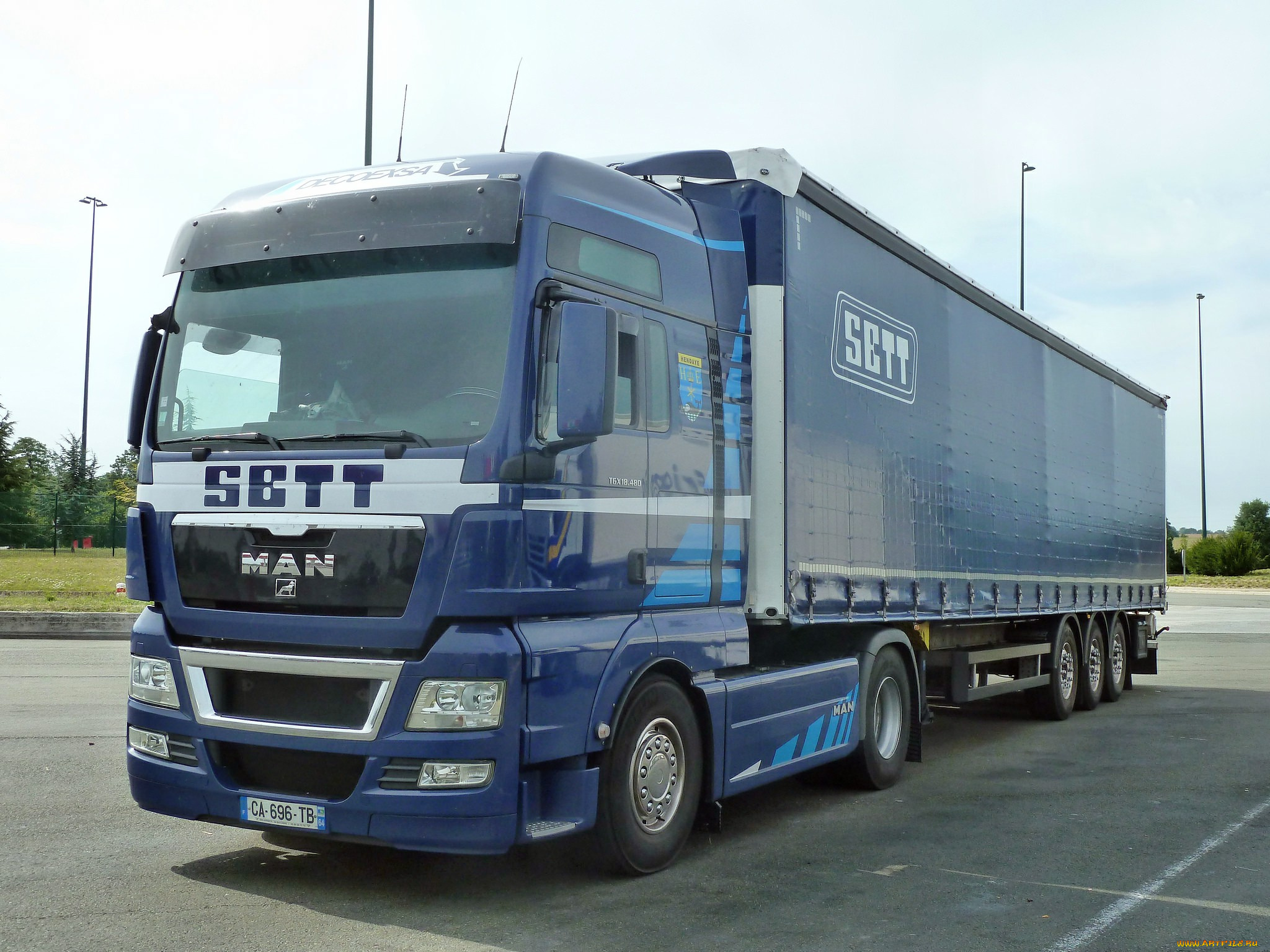 man, автомобили, контейнеровоз, тягач, грузовик