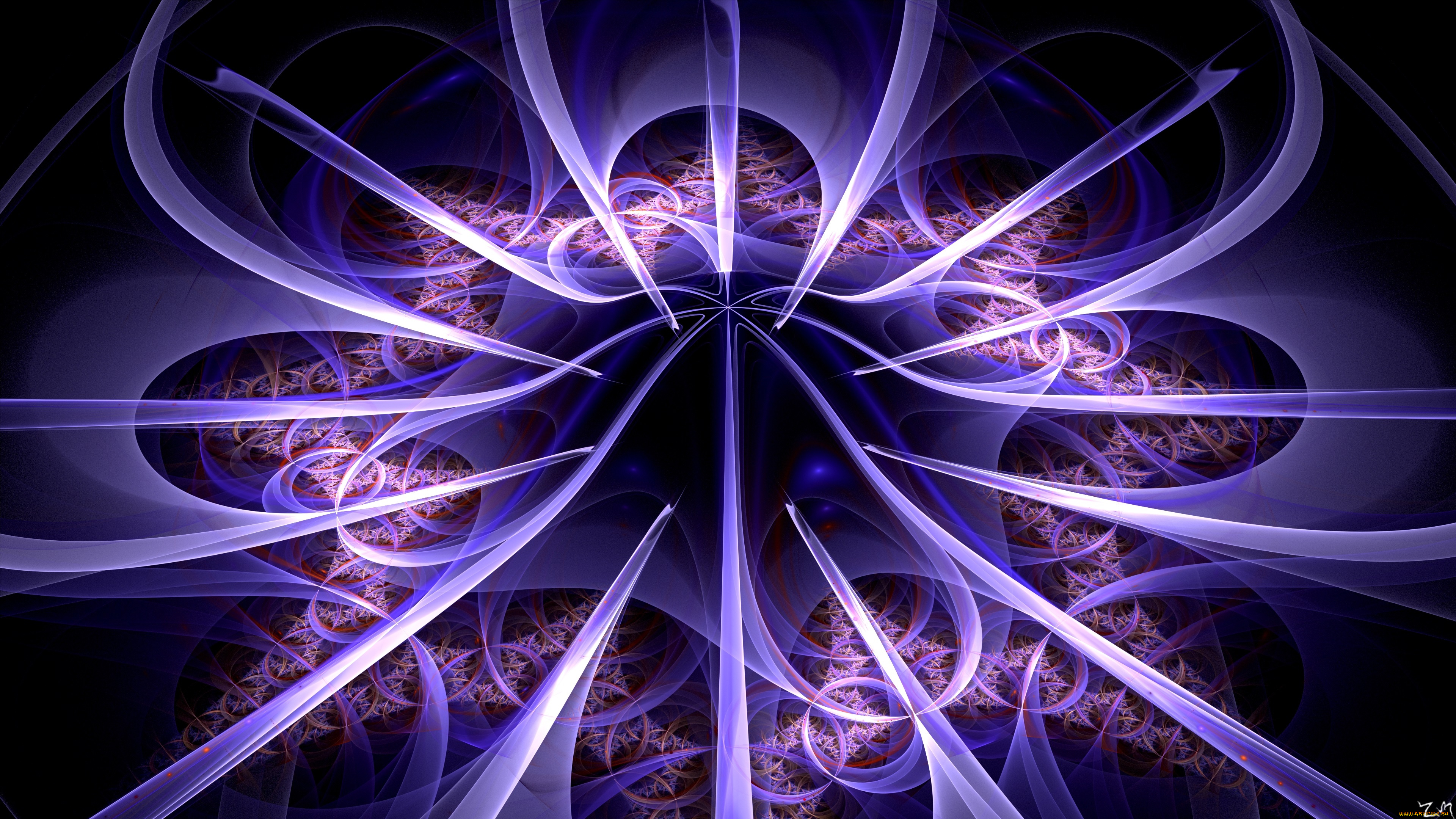 3д, графика, fractal, , фракталы, фон, цвета, узор