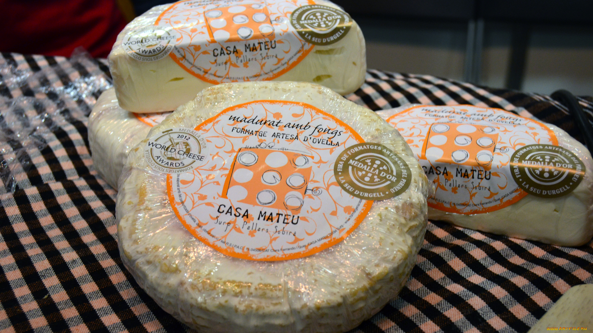 casa, mateu, madurat, amb, fongs, еда, сырные, изделия, сыр