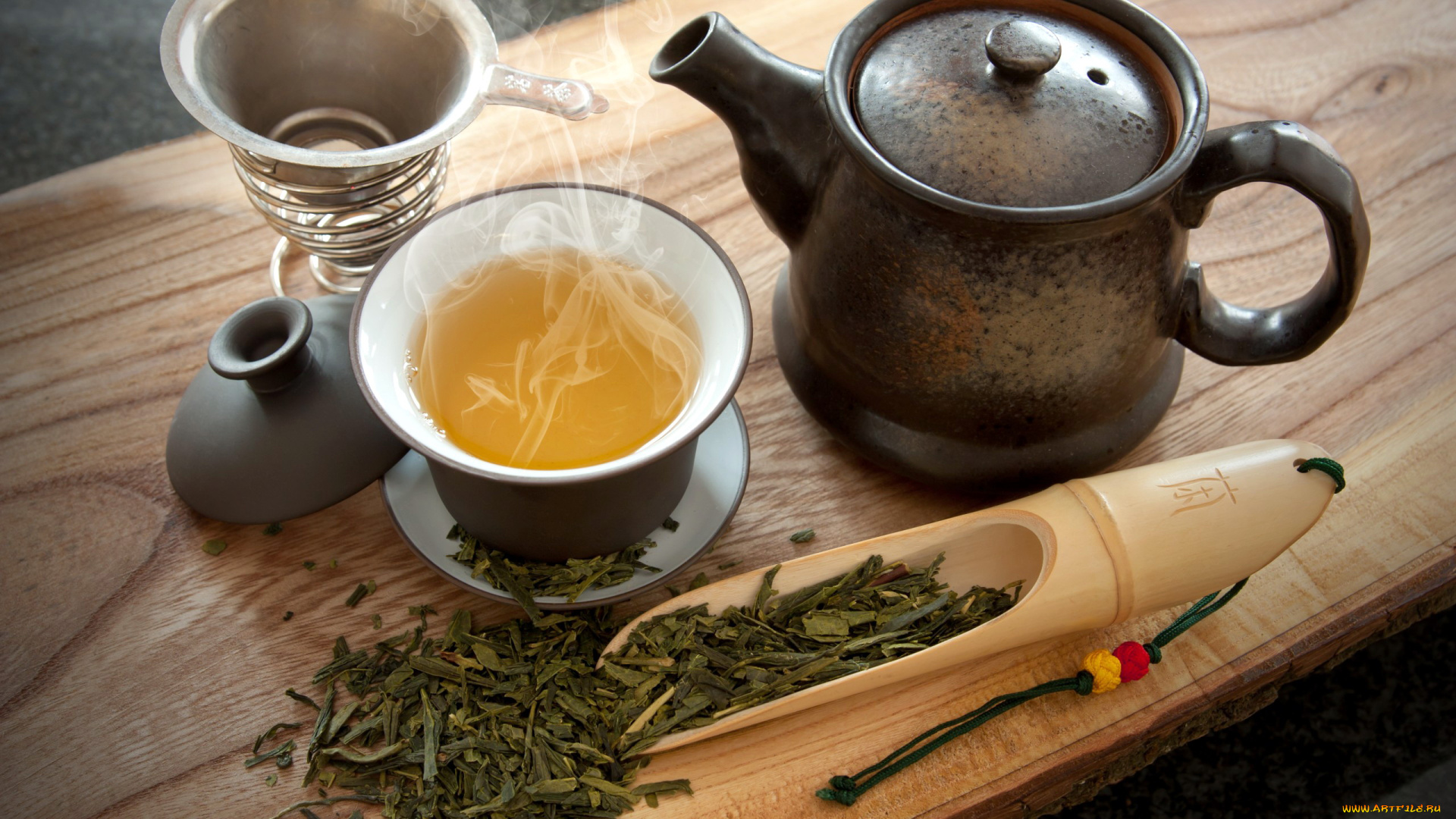 еда, напитки, , Чай, пар, листья, чайник