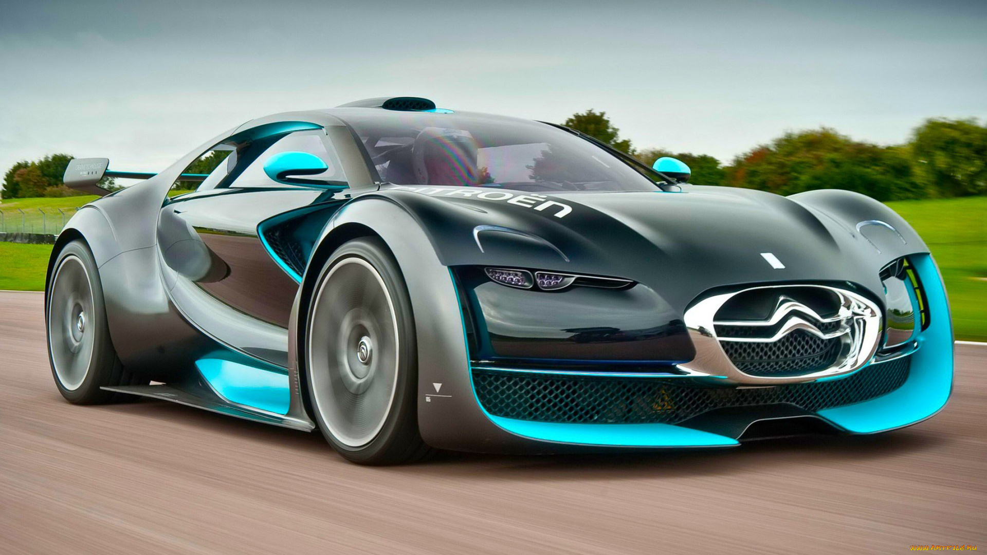 2010, citroen, survolt, concept, автомобили, citroen, ds, car, трасса, survolt, concept, 2010