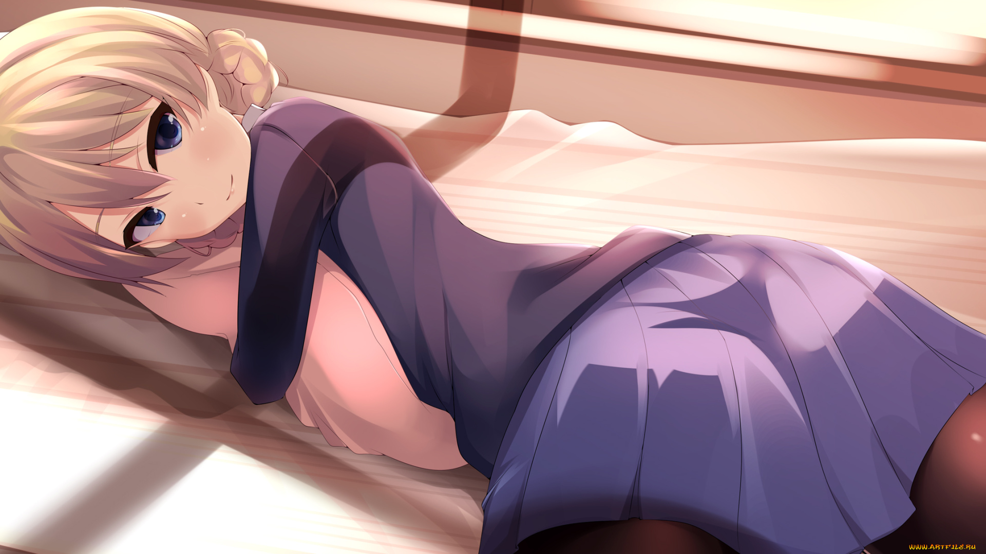 аниме, girls, und, panzer, nksk, girls, und, panzer, darjeeling