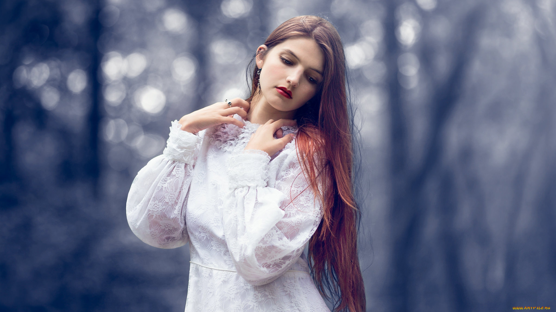 девушки, -unsort, , рыжеволосые, и, другие, взгляд, лицо