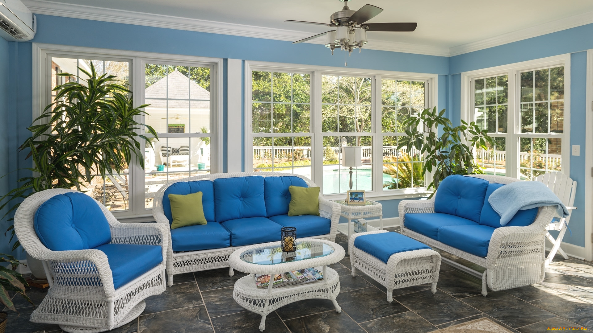 интерьер, веранды, , террасы, , балконы, гостинная