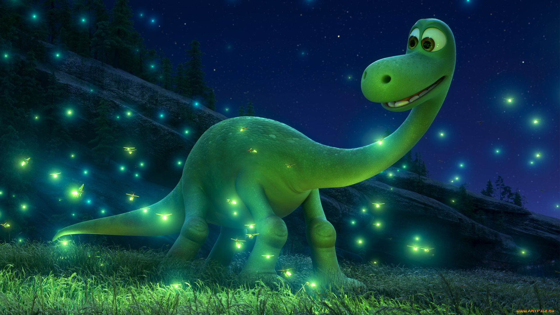 мультфильмы, the, good, dinosaur, динозавр