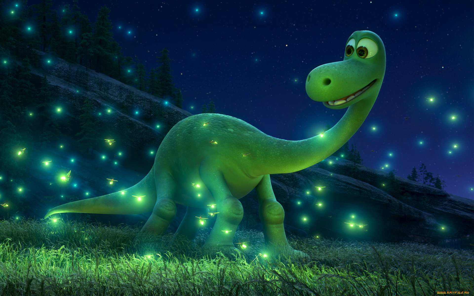 мультфильмы, the, good, dinosaur, динозавр