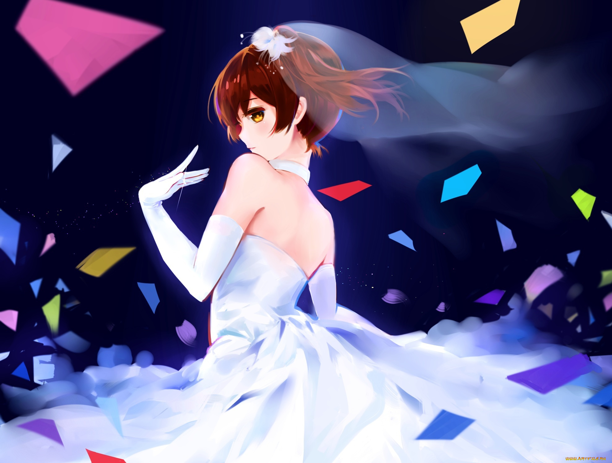 аниме, kantai, collection, девушка, kaga