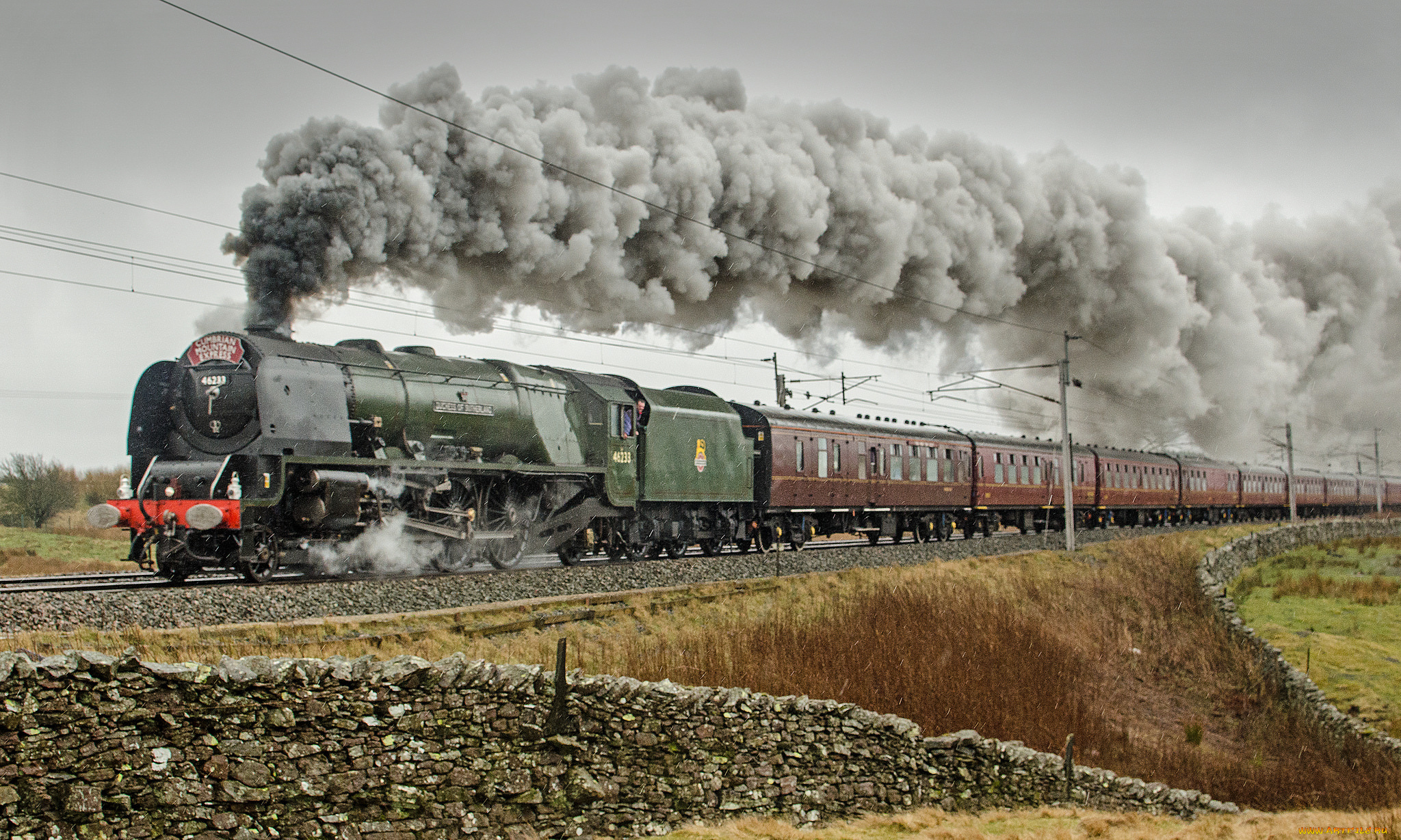 техника, паровозы, паровоз, рельсы