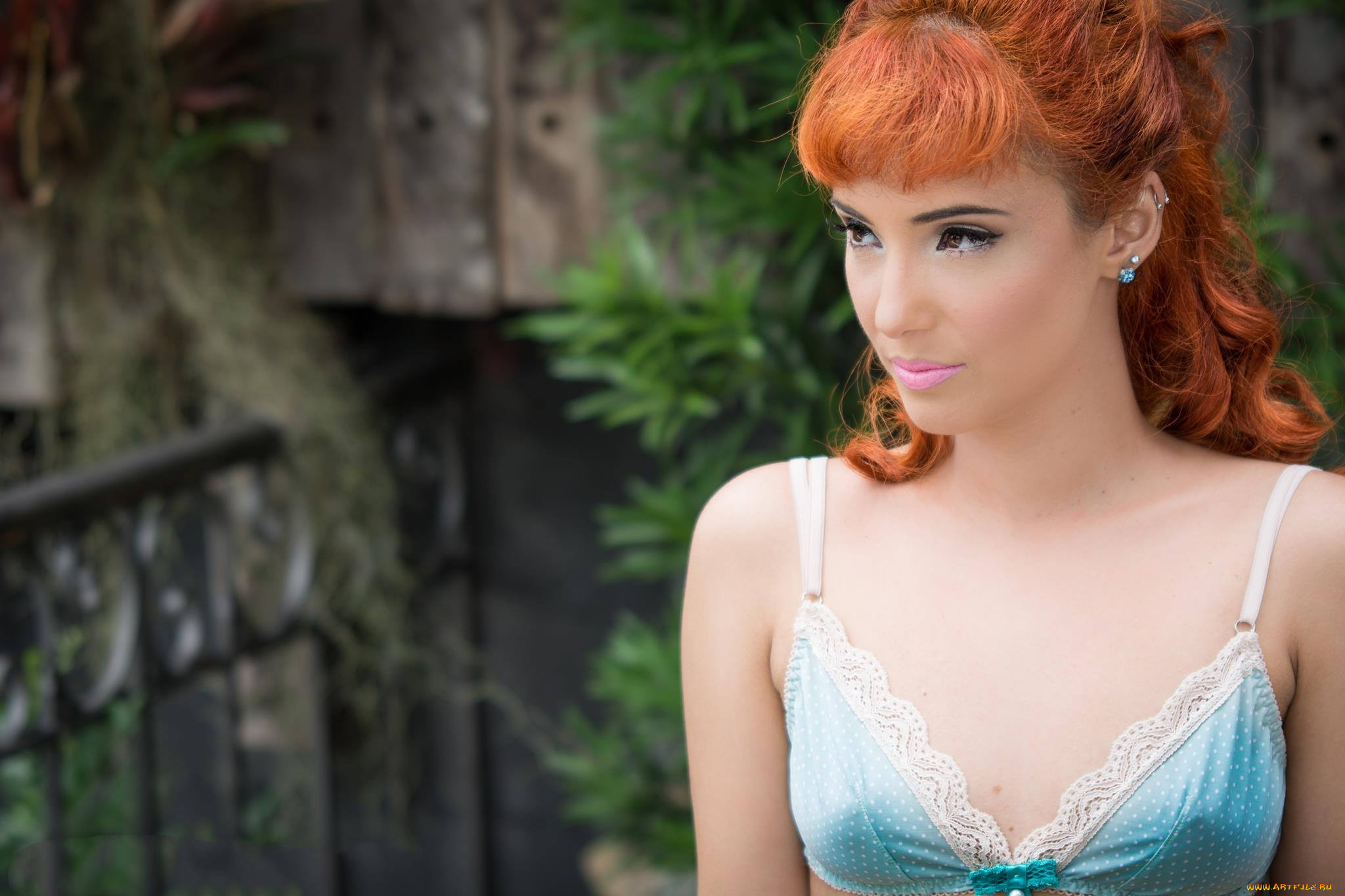 девушки, -unsort, , рыжеволосые, и, другие, взгляд, лицо