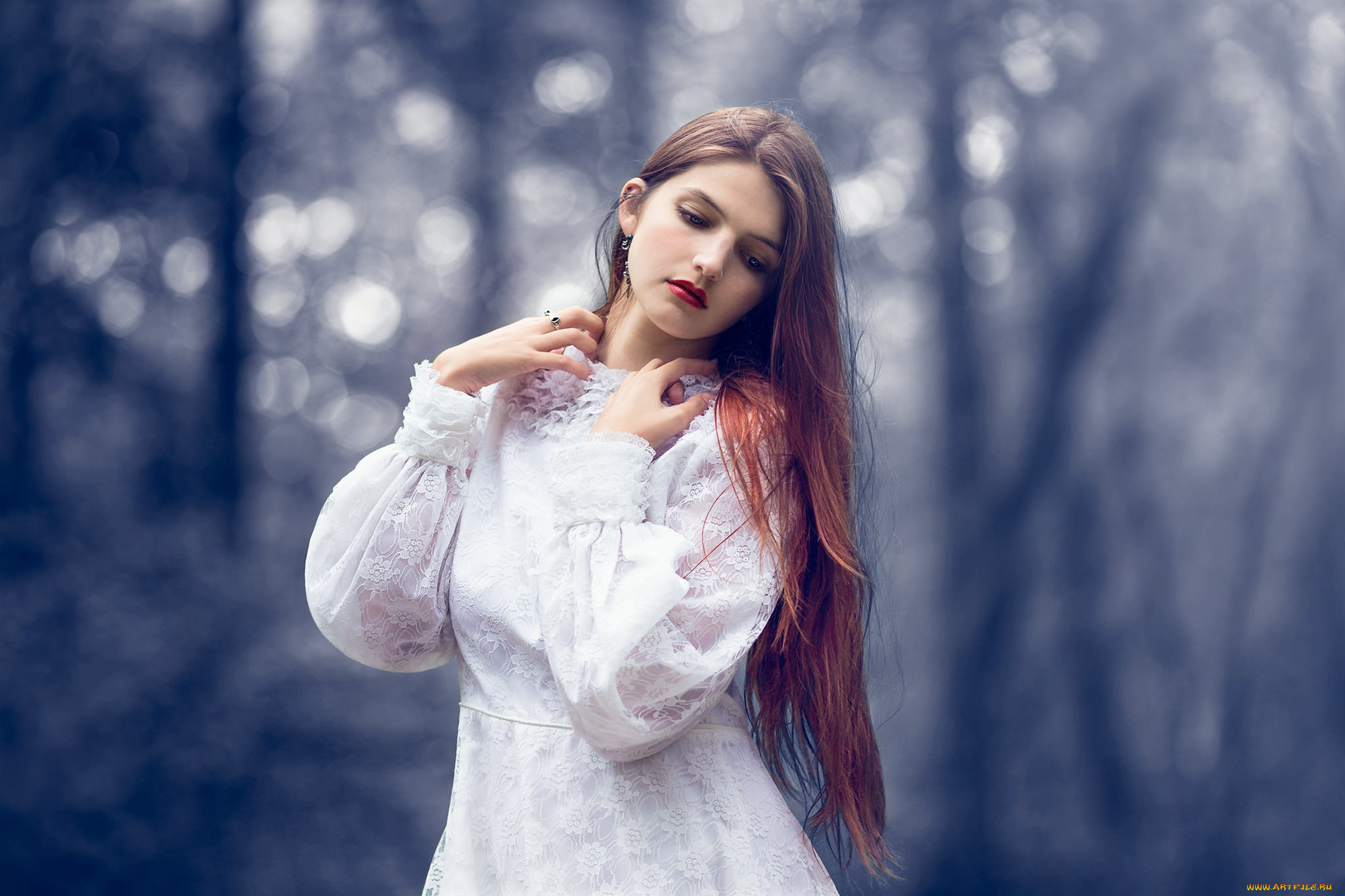 девушки, -unsort, , рыжеволосые, и, другие, взгляд, лицо