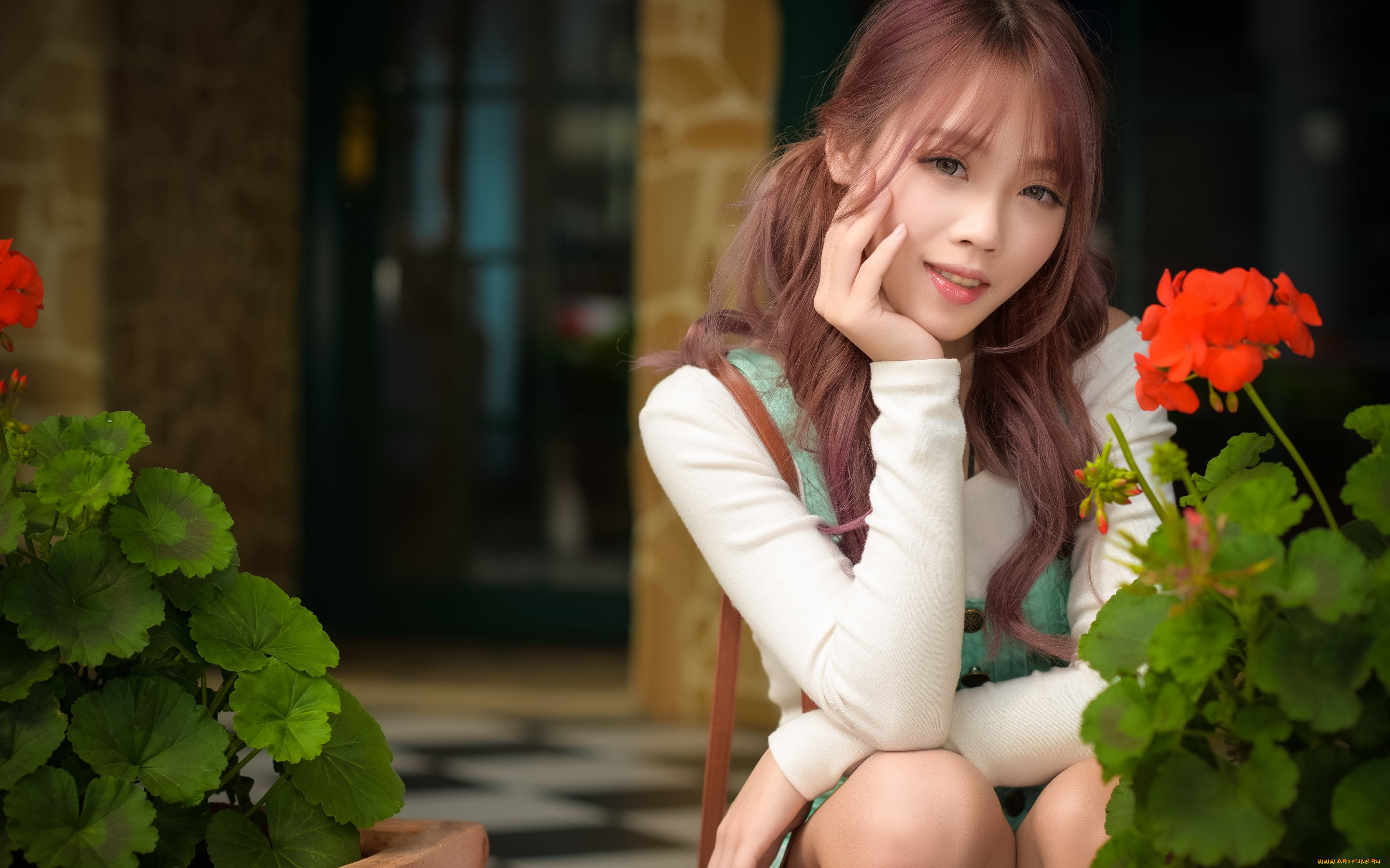 девушки, -unsort, , азиатки, девушка, азиатка, лето