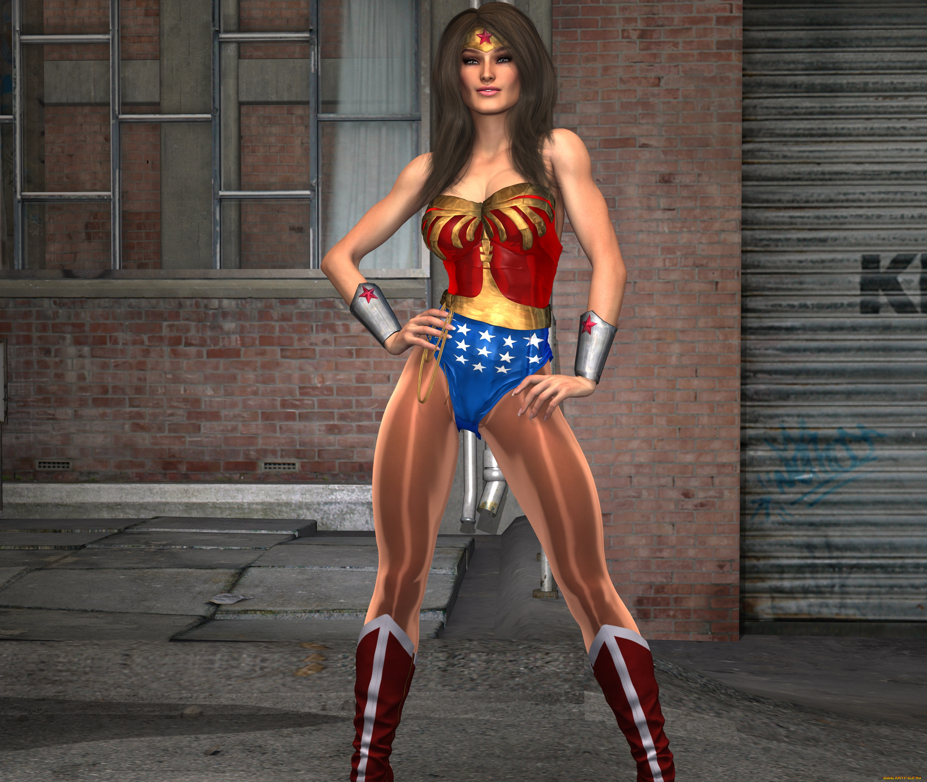 3д, графика, люди, , people, улыбка, фон, взгляд, девушка