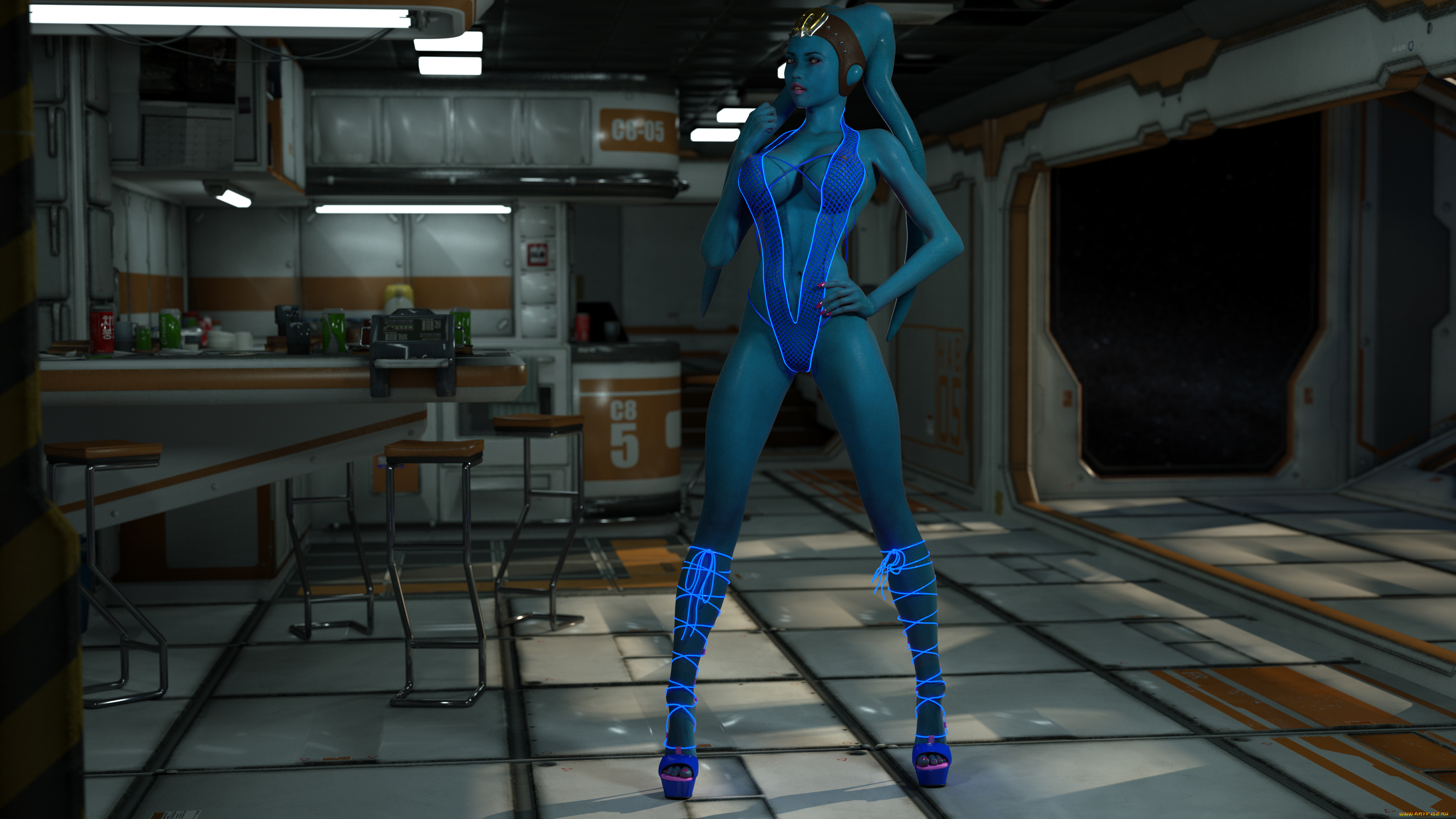 3д, графика, существа, , creatures, фон, взгляд, халк