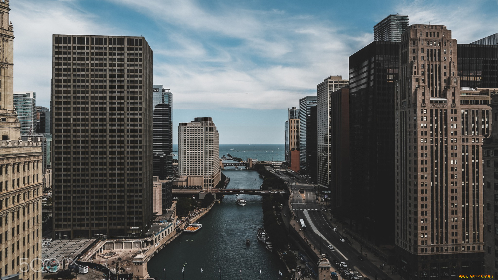 города, Чикаго, , сша, usa, мичиган, небоскребы, chicago, иллиноис, город, Чикаго