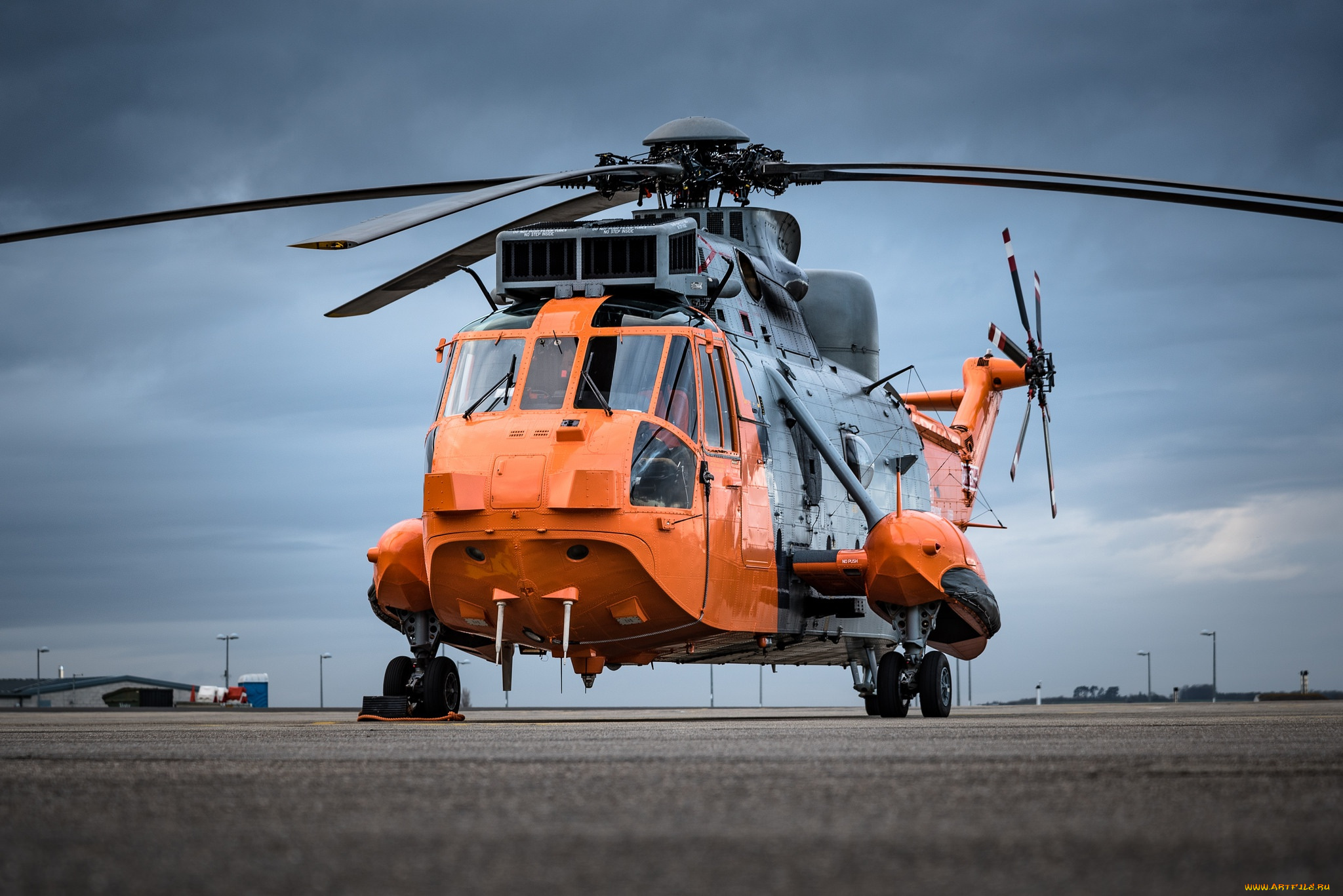 авиация, вертолёты, лопасти, вертолет, sea, king, sikorsky, s-61, аэродром