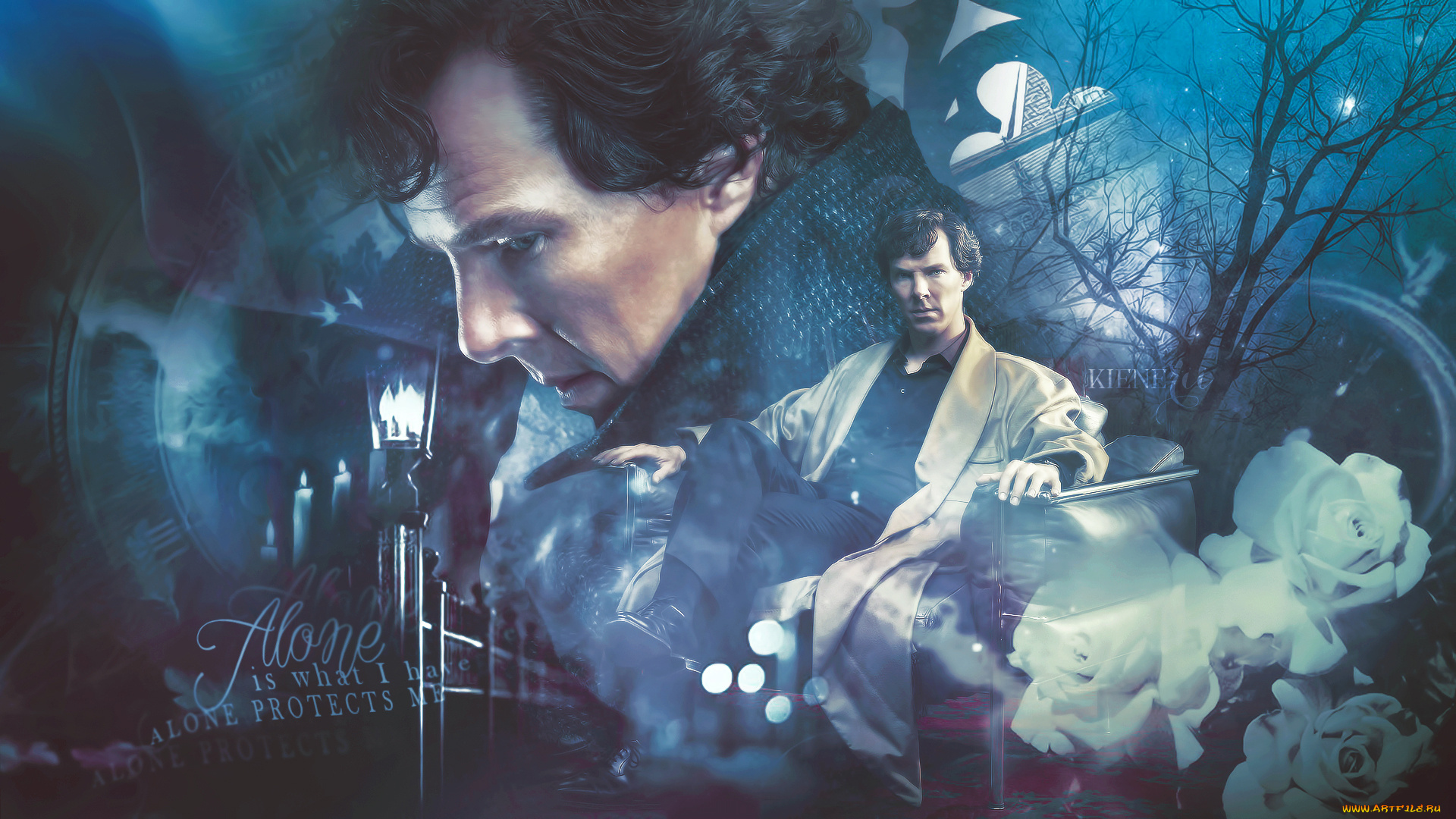 кино, фильмы, sherlock, , сериал, мужчина, фон, взгляд, кресло, плащ