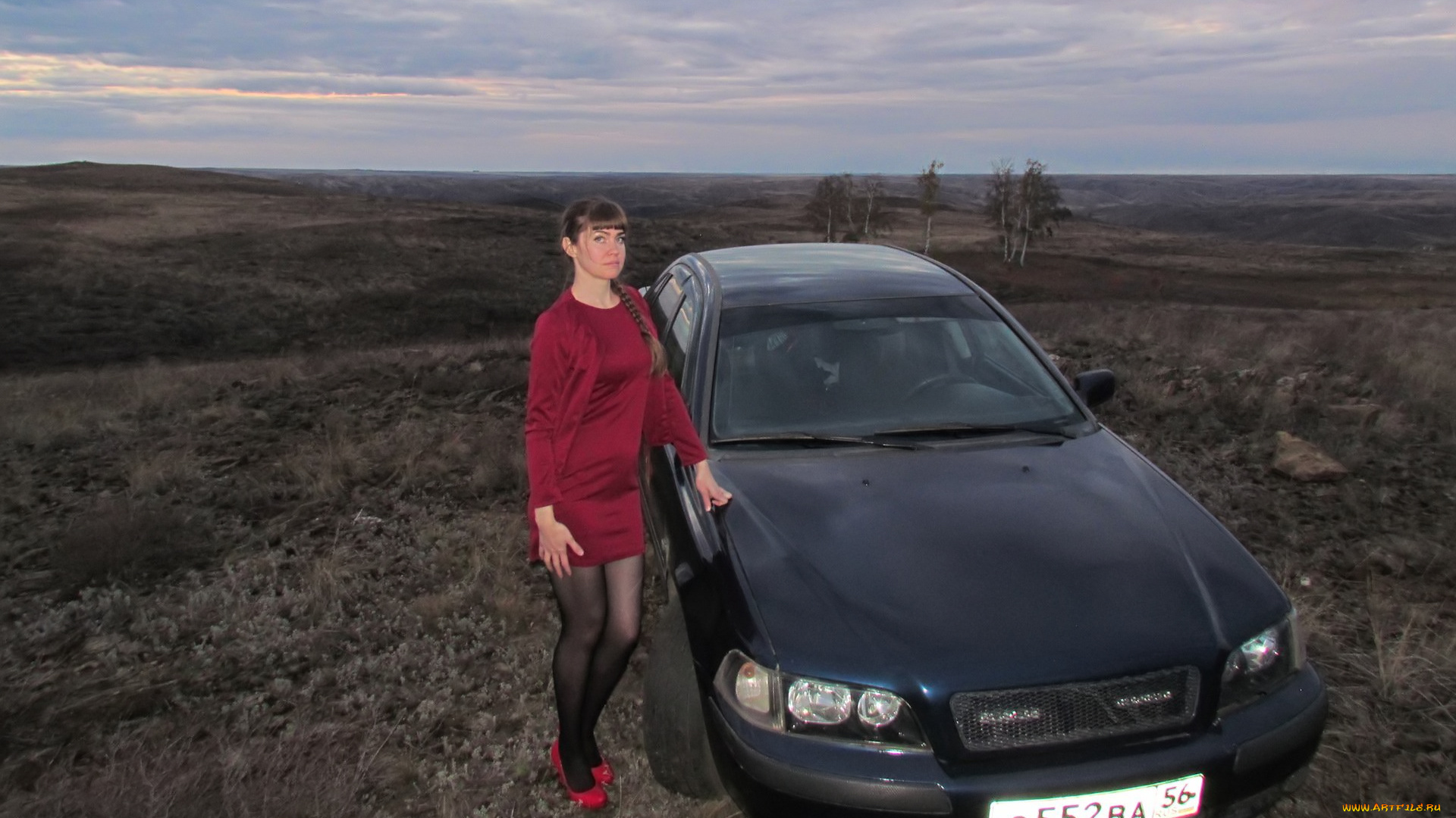 автомобили, -авто, с, девушками, volvo, s40, i