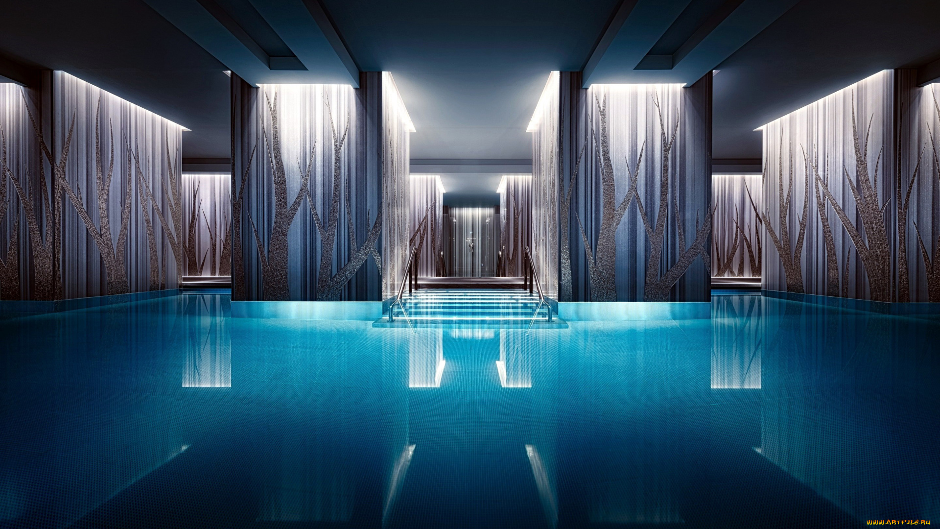hotel, four, seasons, london, интерьер, бассейны, , открытые, площадки, hotel, four, seasons
