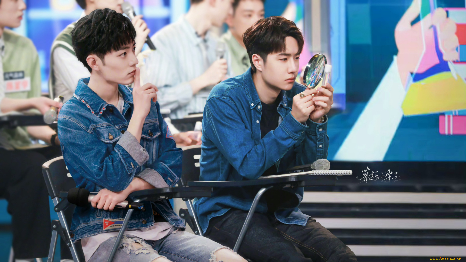 разное, знаменитости, ван, ибо, сяо, чжань